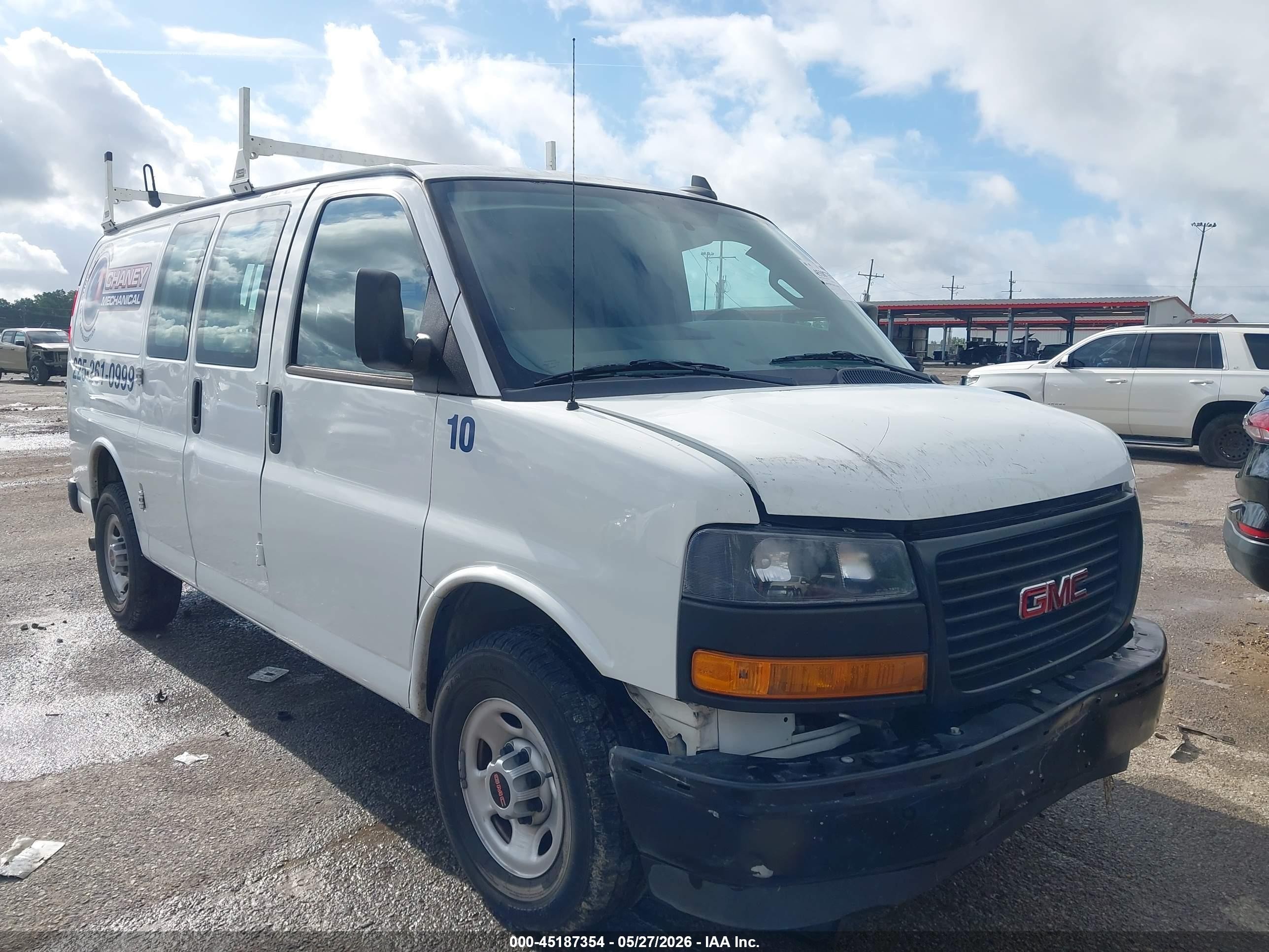 2023 GMC Savana Cargo, VIN 1GTW7AFP4P1101210 — Water / flood