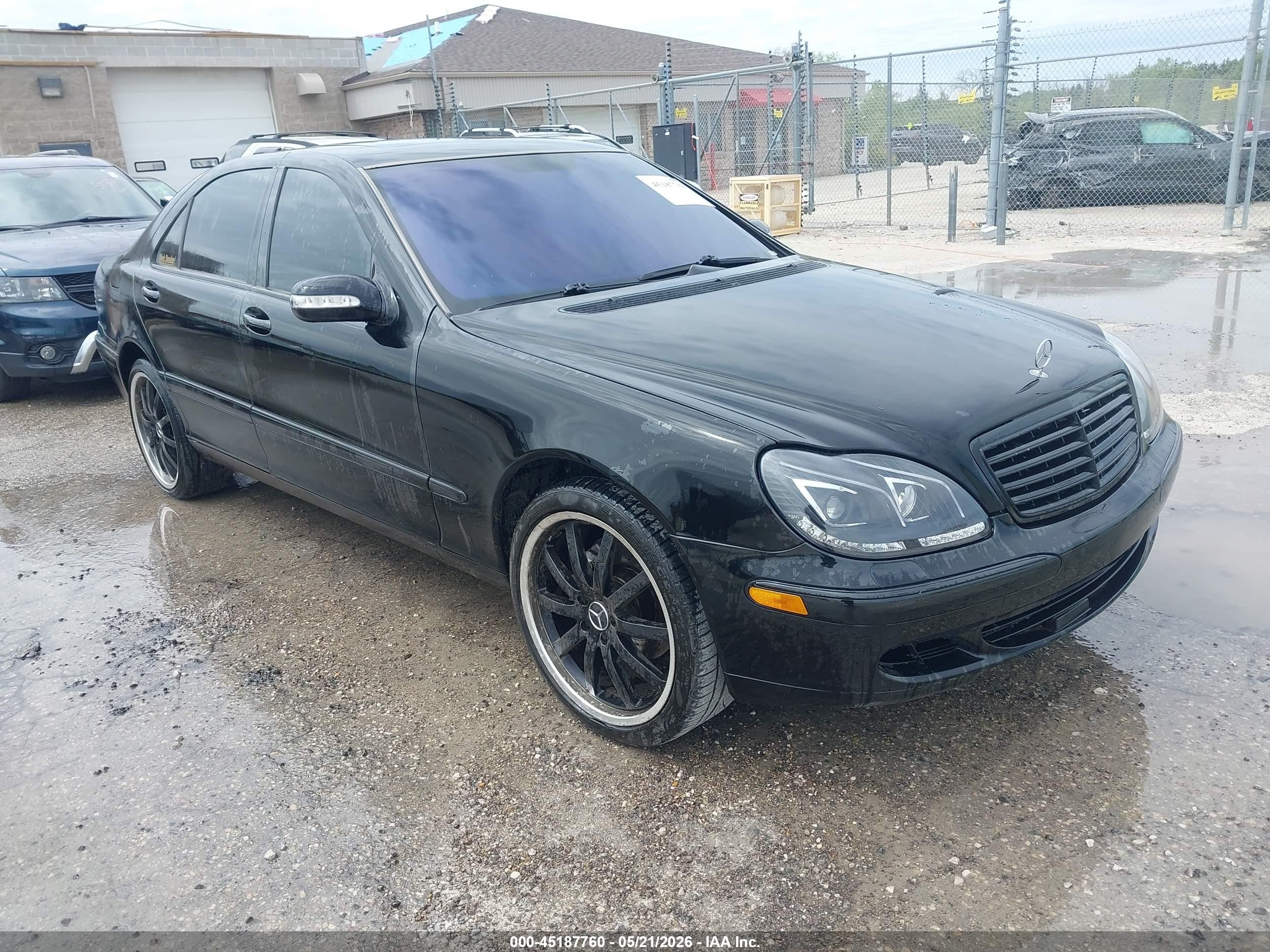 2003 Mercedes-Benz S 500, VIN WDBNG75JX3A375225 — Normal wear