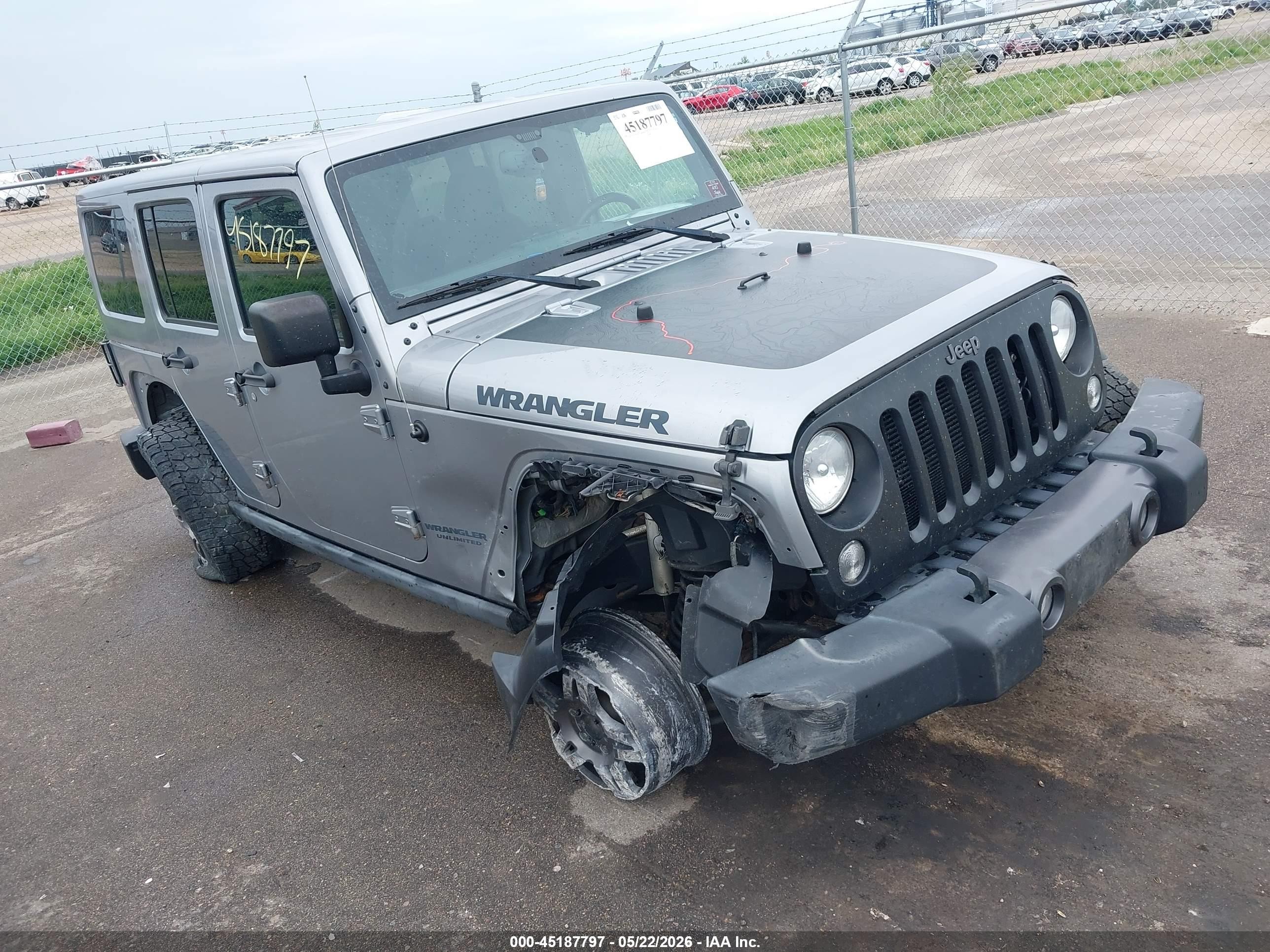 2017 Jeep Wrangler Unlimited Sport, VIN 1C4BJWDG0HL695199 — All over