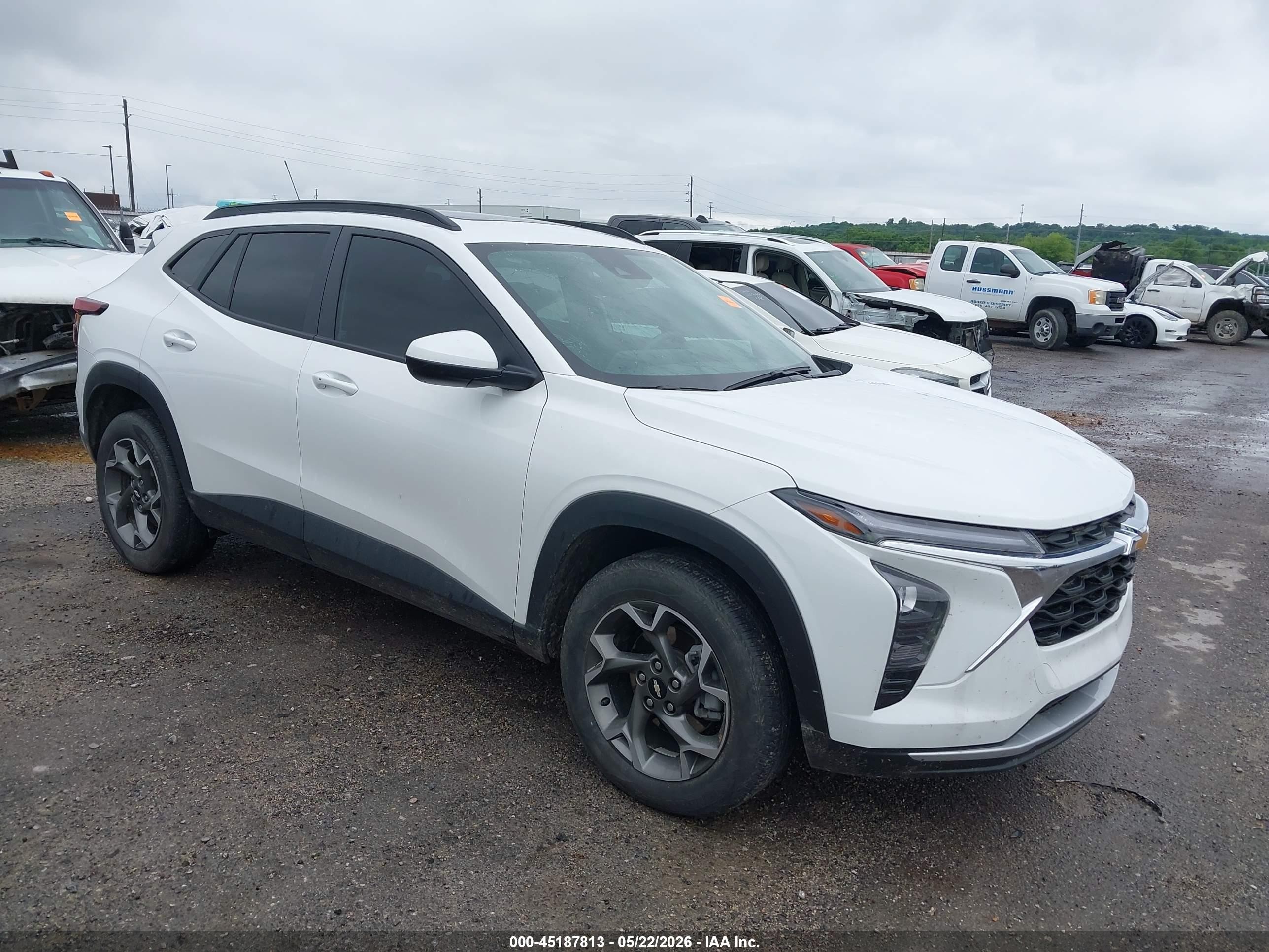 2025 Chevrolet Trax LT, VIN KL77LHEP1SC061561 — Hail