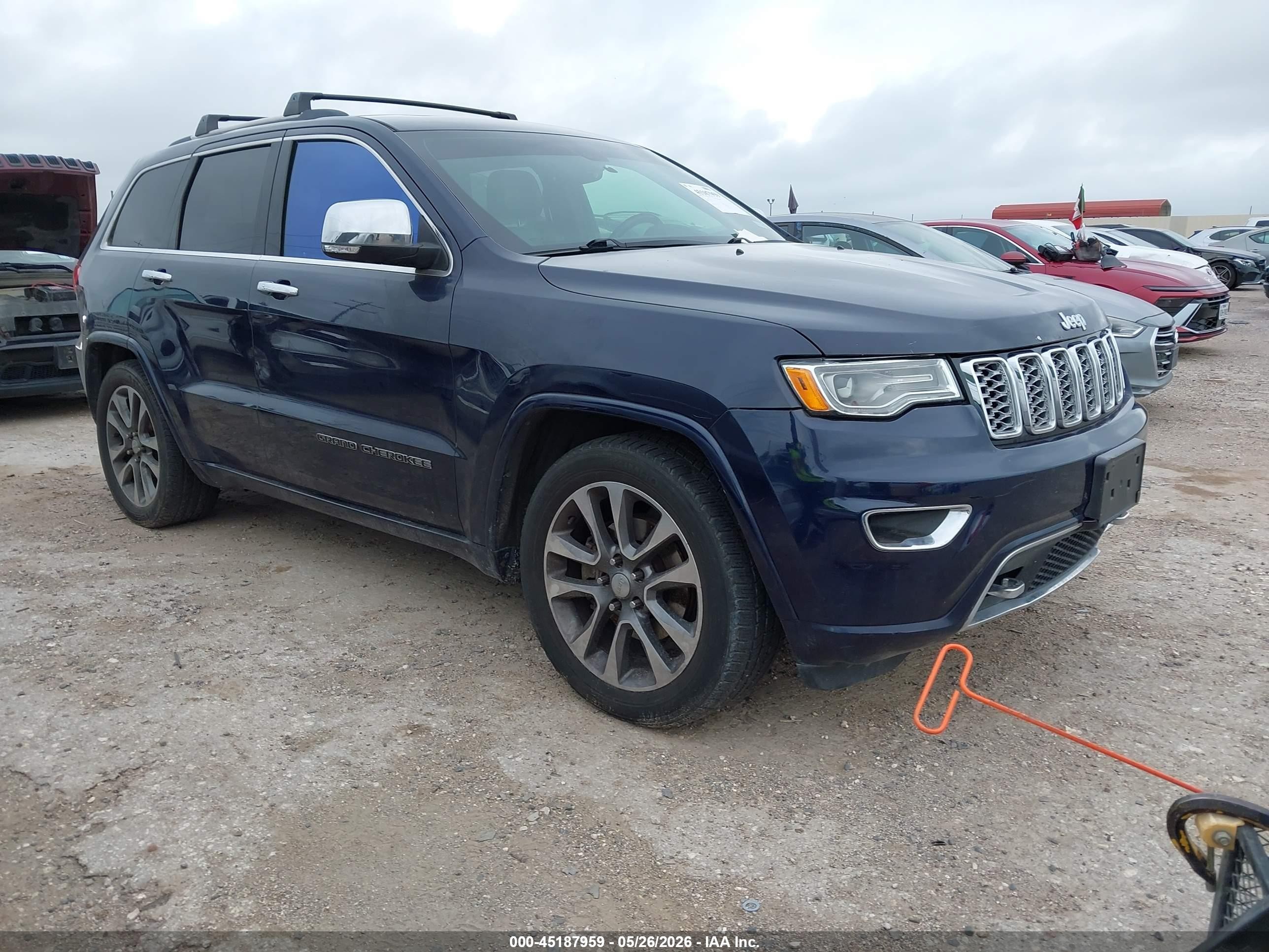 2017 Jeep Grand Cherokee Overland, VIN 1C4RJFCG7HC879751 — Электрика