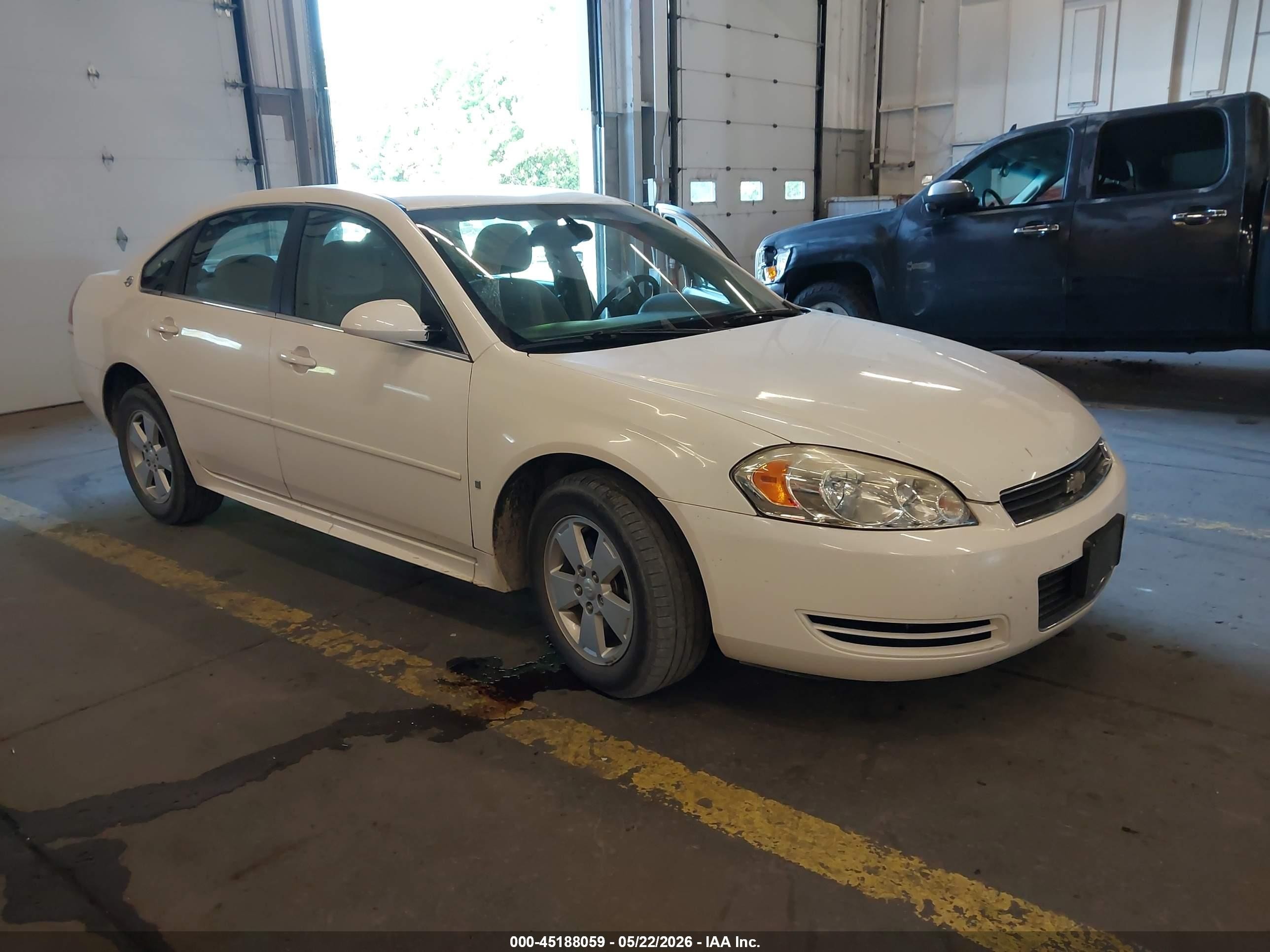 2009 Chevrolet Impala LT, VIN 2G1WT57KX91220715 — Side