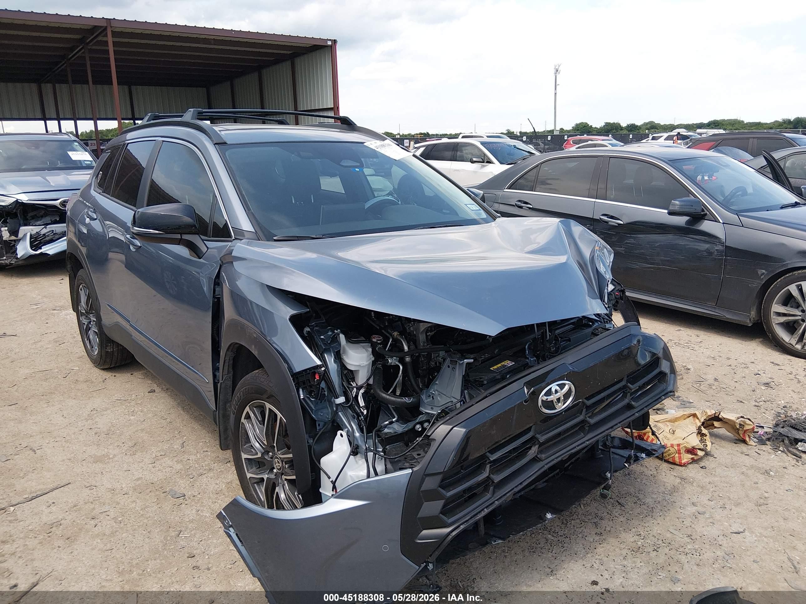 2026 Toyota Corolla Cross XLE, VIN 7MUDAABG4TV156838 — Front end