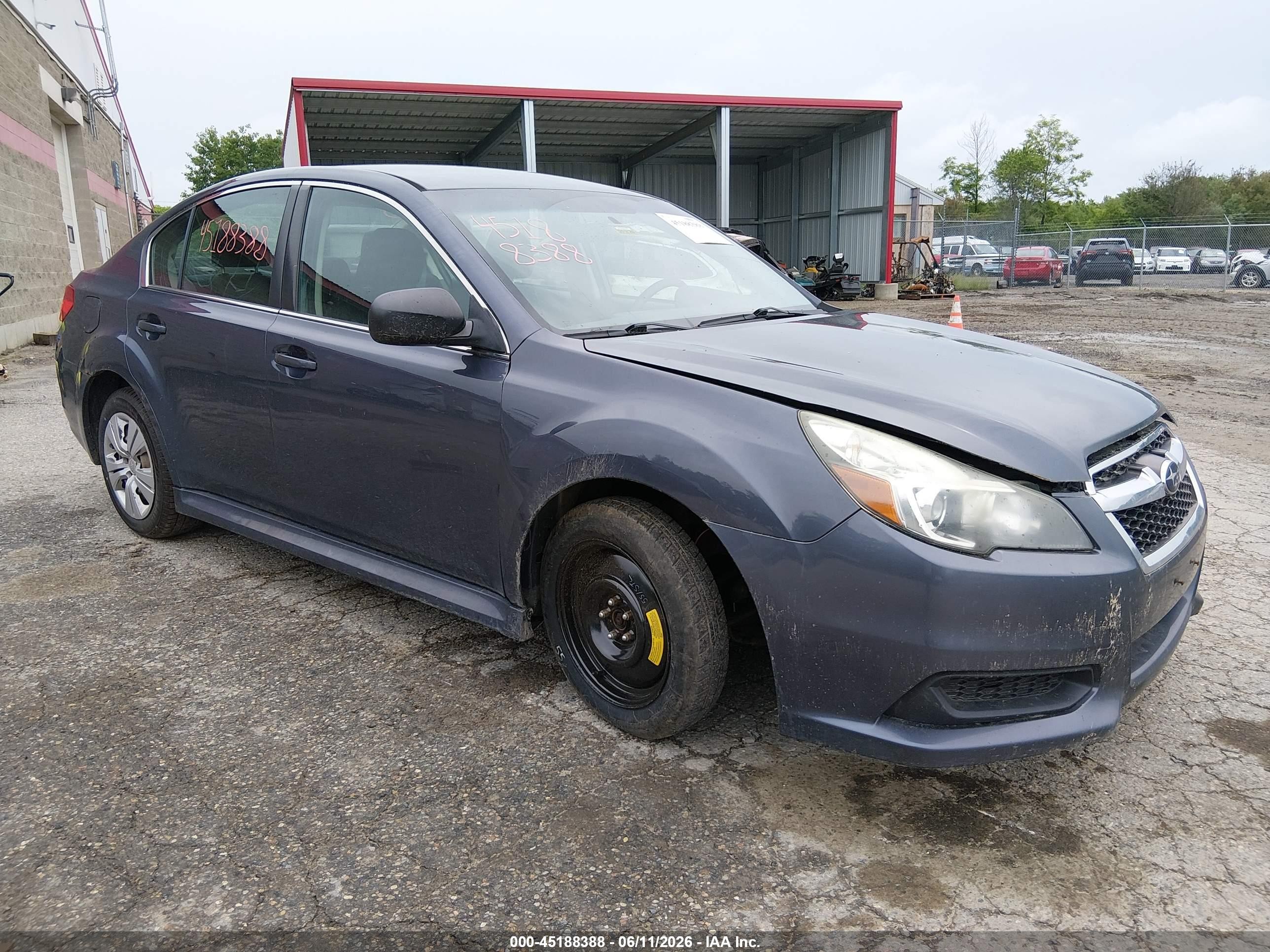2014 Subaru Legacy 2.5i, VIN 4S3BMBA68E3037671 — Undercarriage