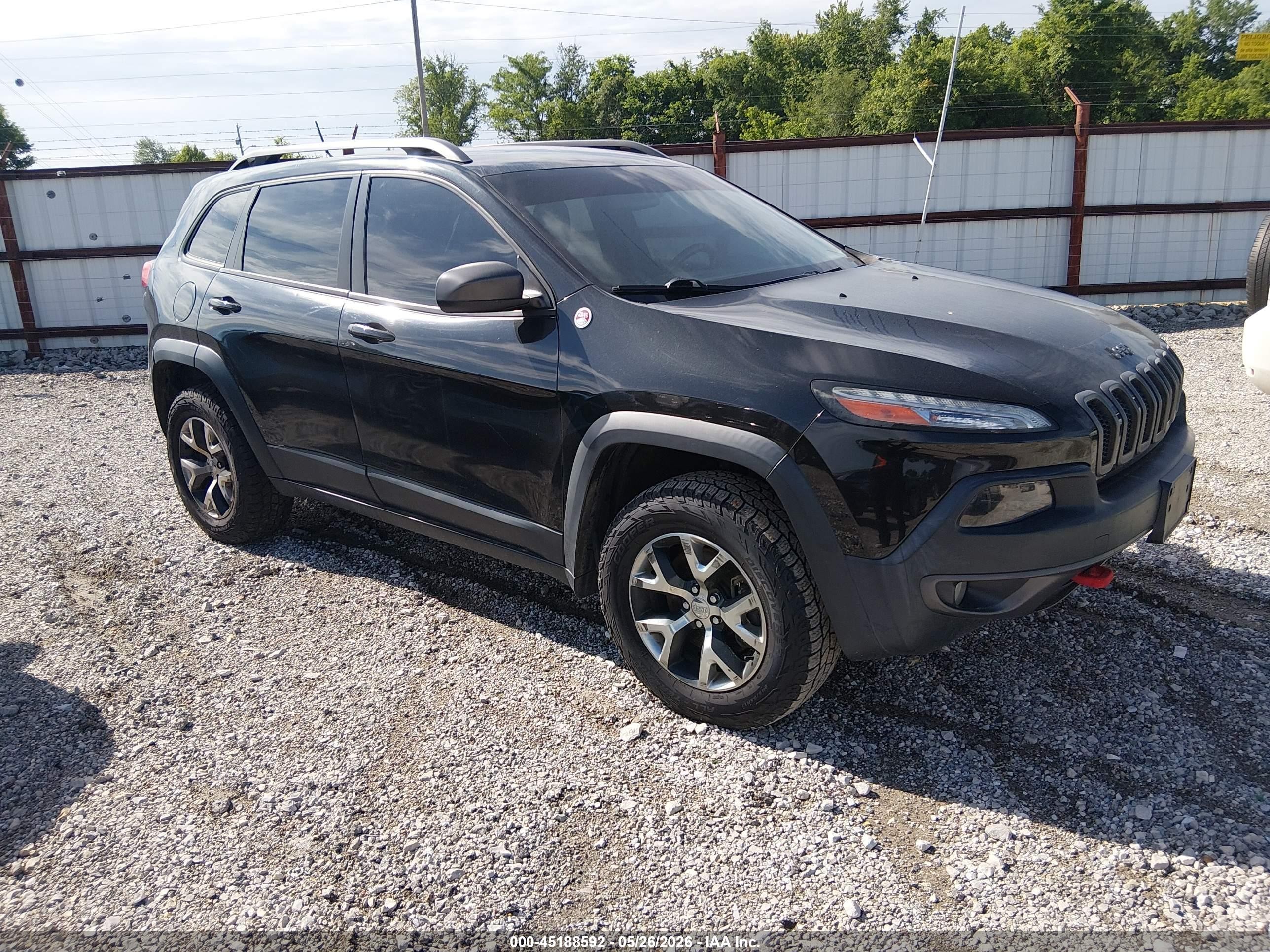 2014 Jeep Cherokee Trailhawk, VIN 1C4PJMBS8EW308622 — Град