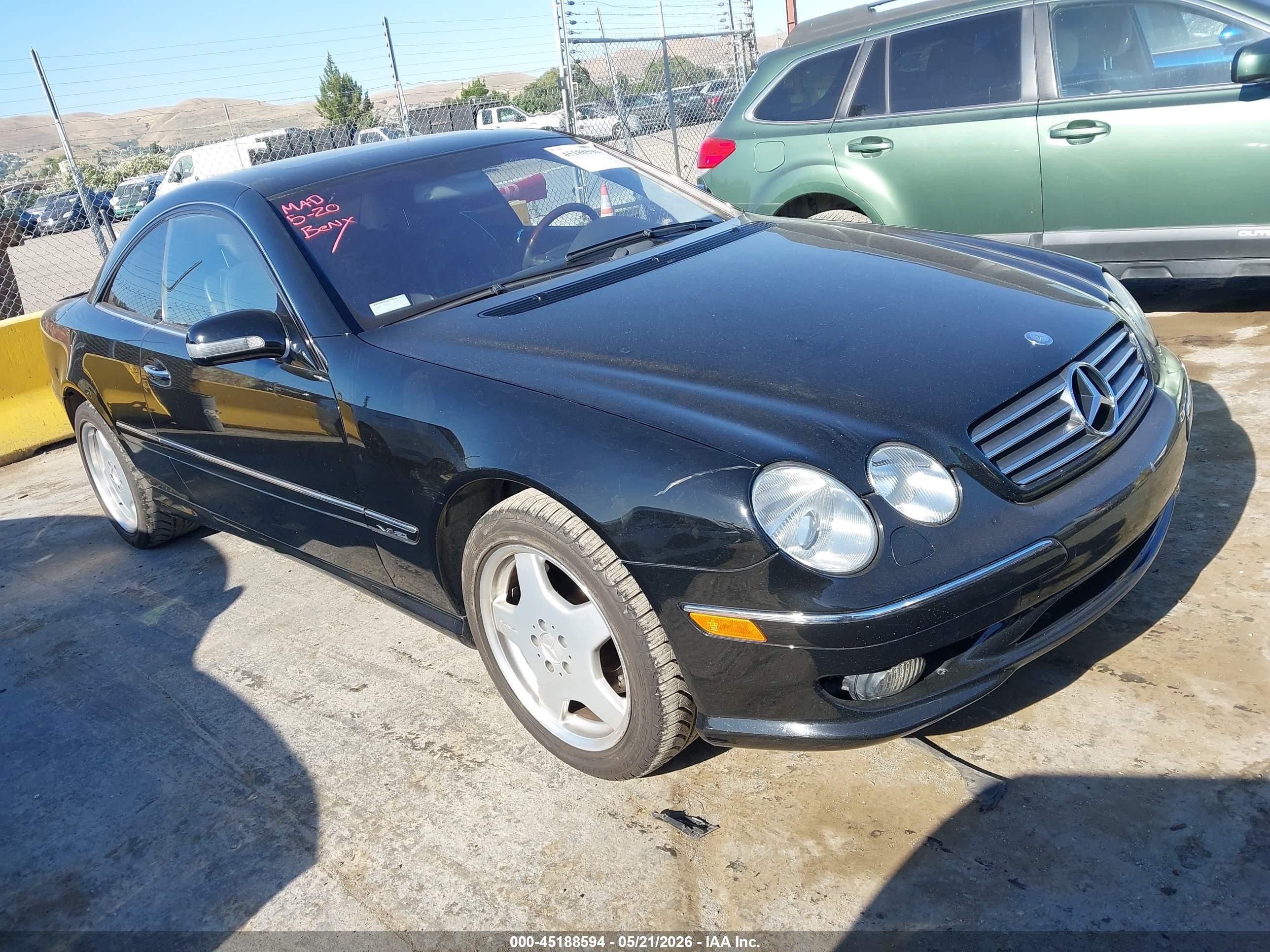 2001 Mercedes-Benz CL 500/600, VIN WDBPJ78J81A016927 — Normal wear