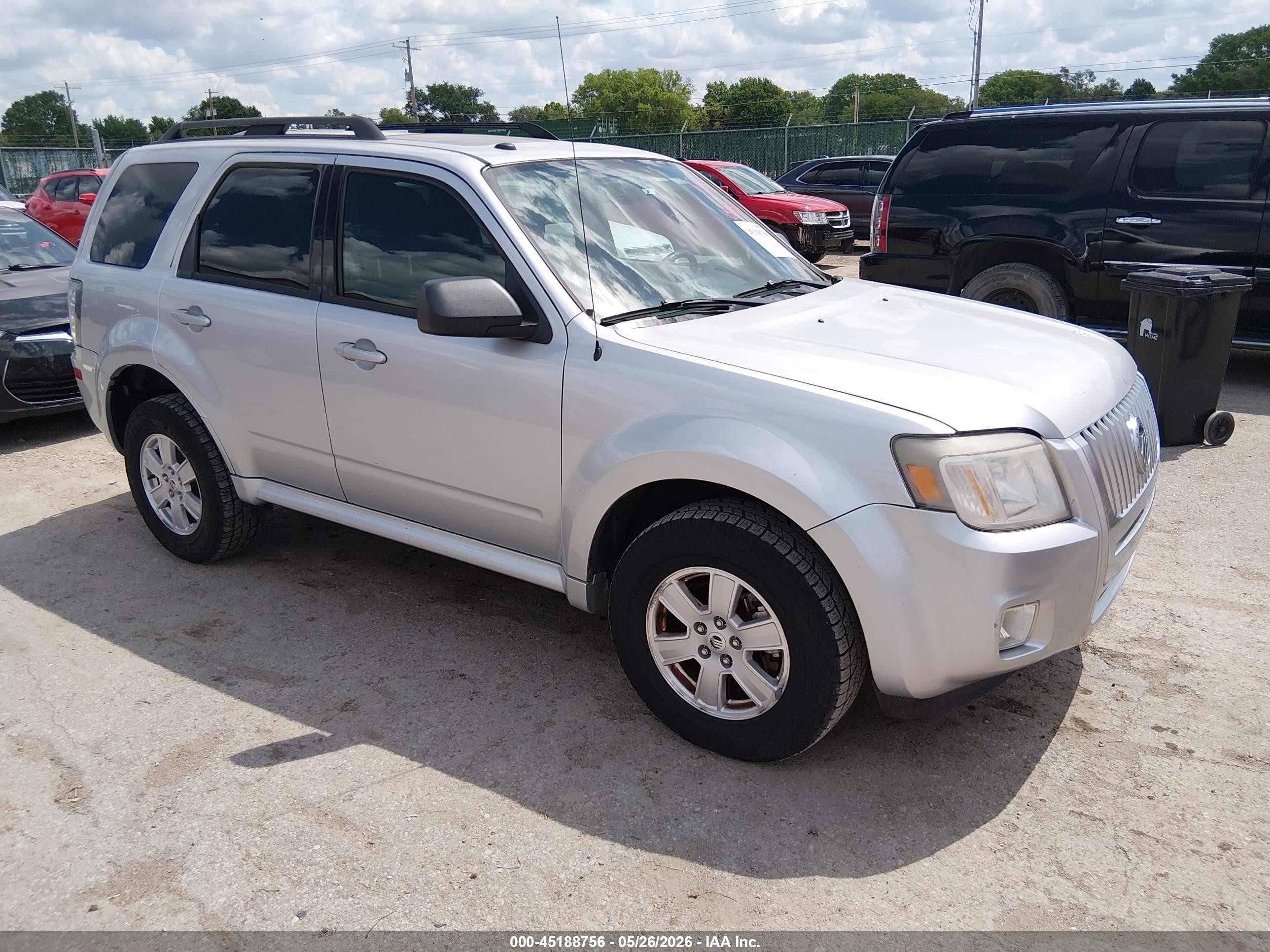 2010 Mercury Mariner, VIN 4M2CN8BG0AKJ29279 — Hail