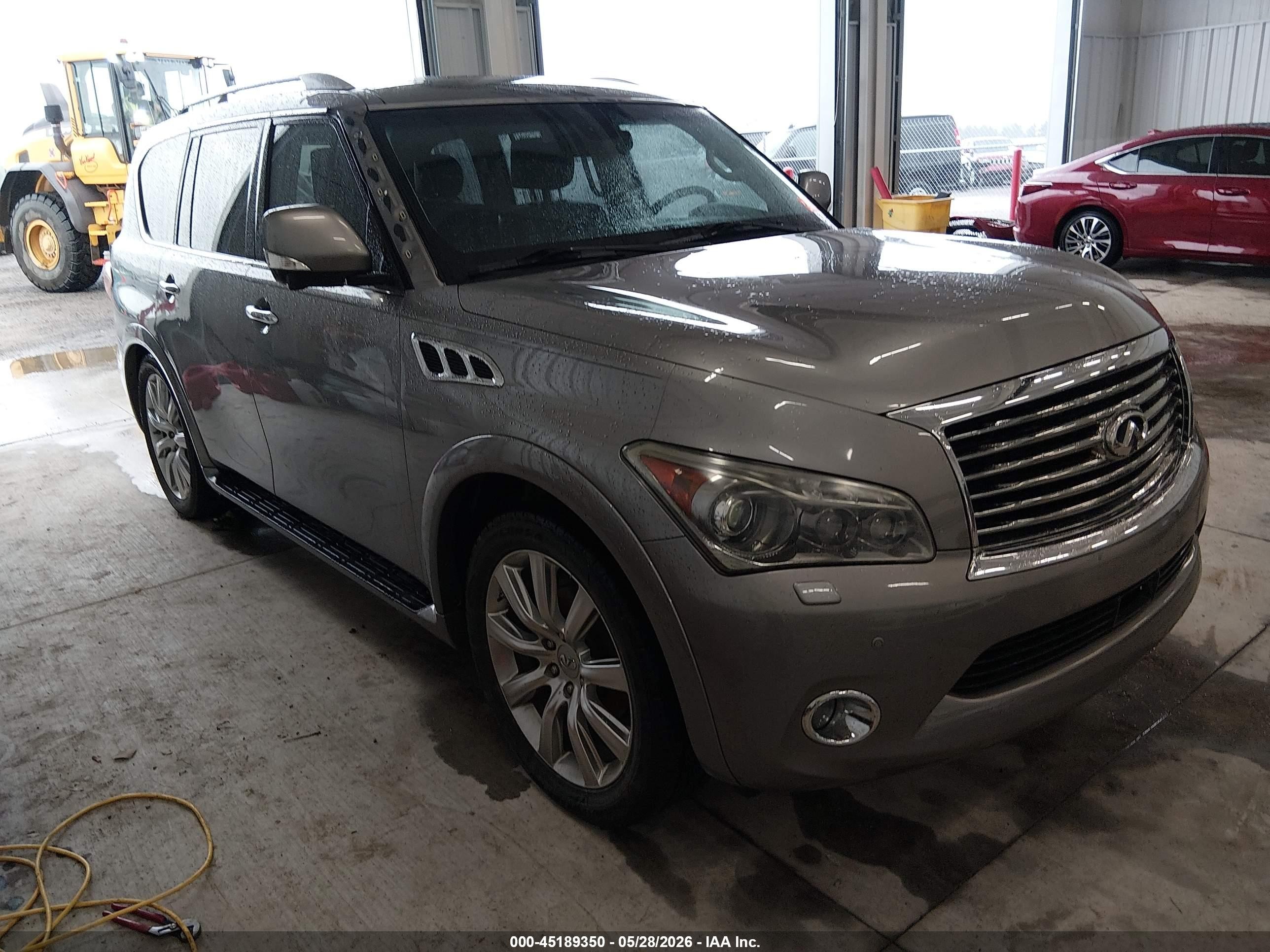 2012 Infiniti QX56 7-passenger, VIN JN8AZ2NE5C9015723 — Hail