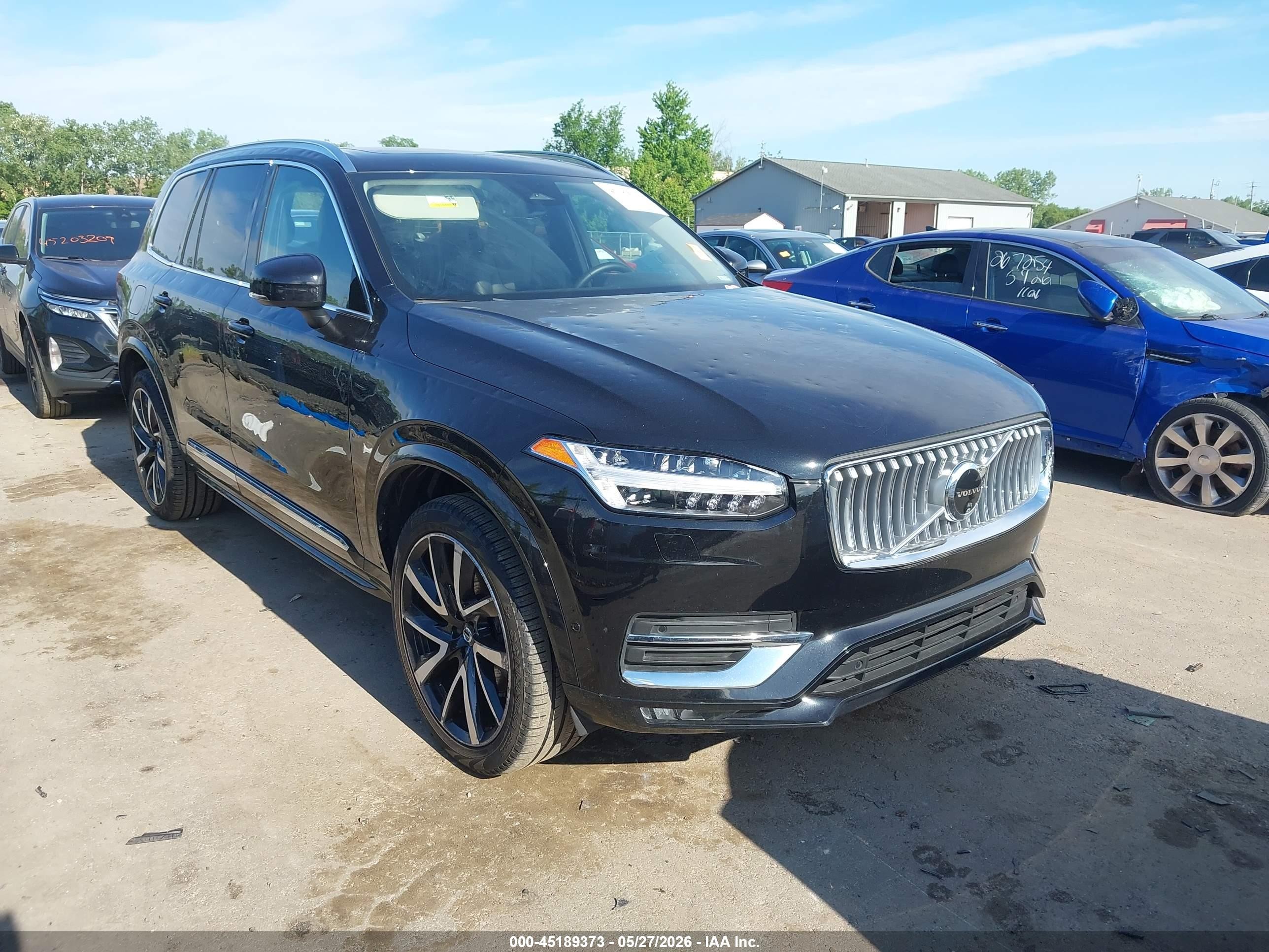 2024 Volvo XC90 Plus Bright Theme, VIN YV4062JE8R1162287 — Hail