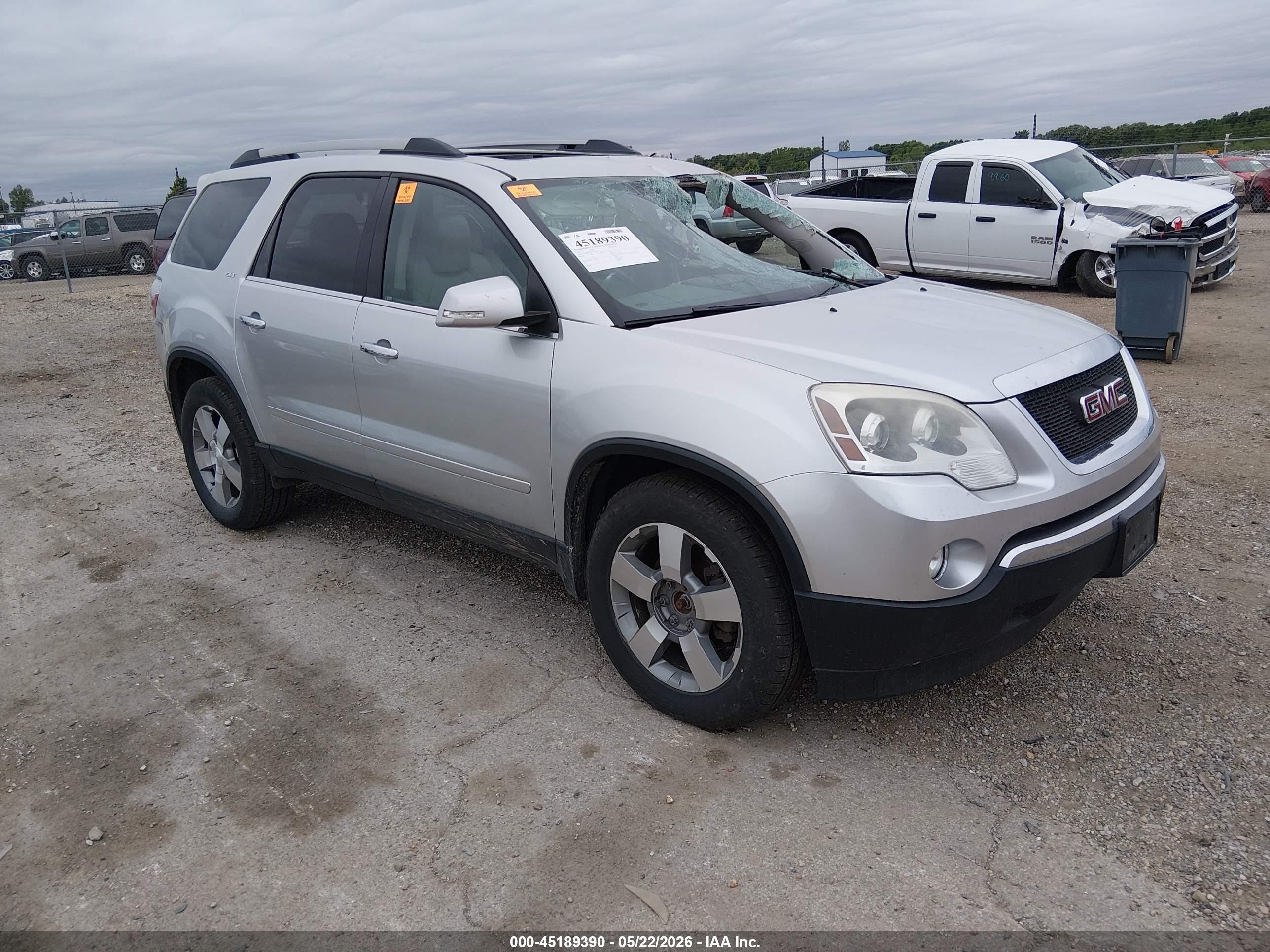 2012 GMC Acadia SLT1, VIN 1GKKRRED7CJ204411 — Биологическое загрязнение
