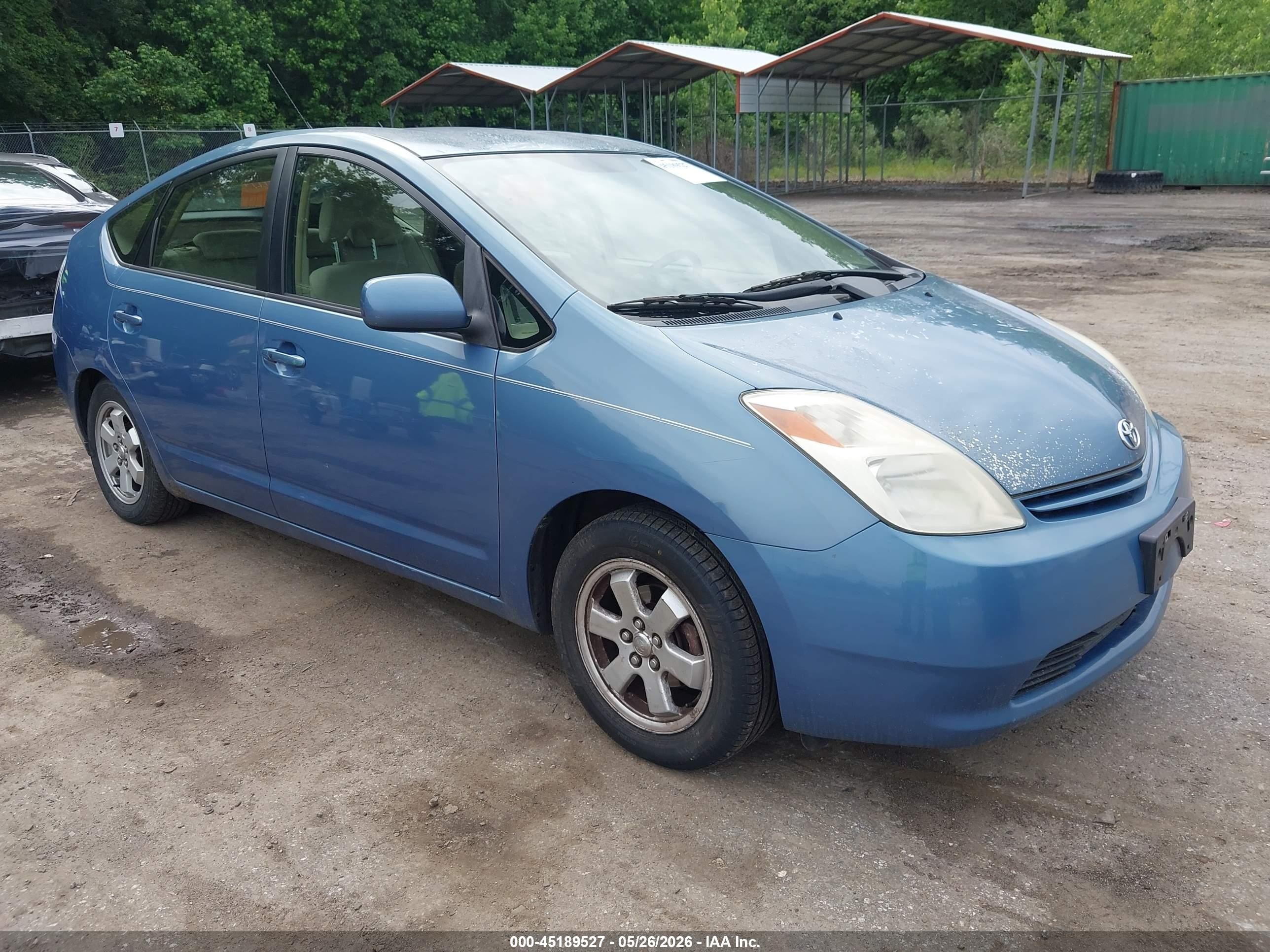 2005 Toyota Prius, VIN JTDKB20U953096928 — Rear end
