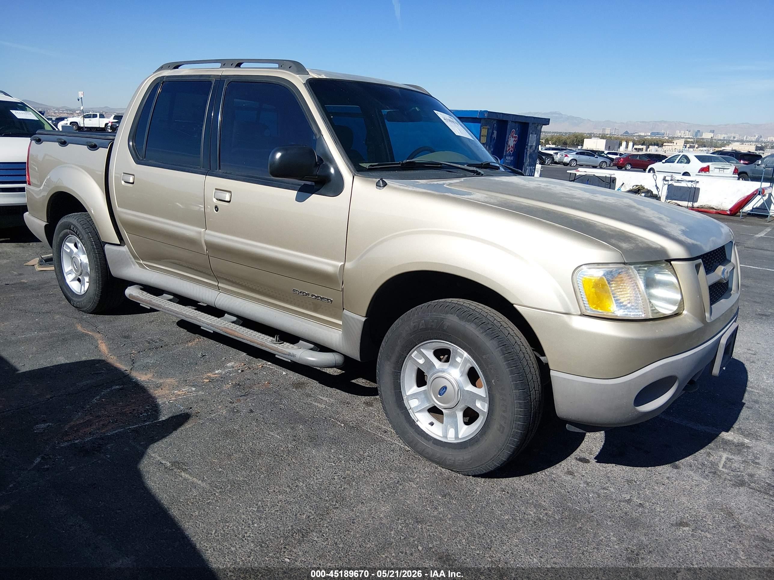 2001 Ford Explorer Sport Trac, VIN 1FMZU67E81UC15406 — Normal wear