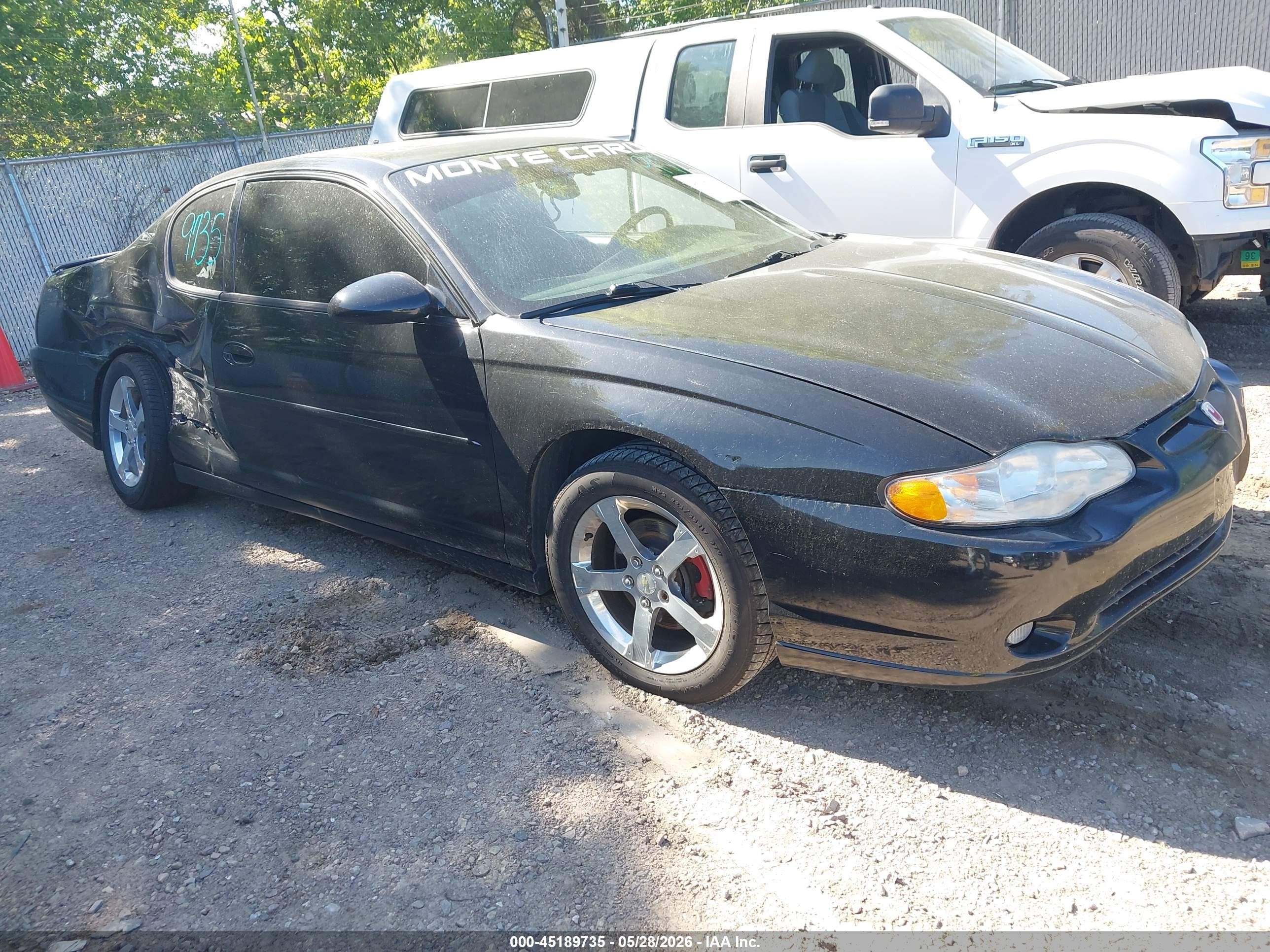 2002 Chevrolet Monte Carlo SS, VIN 2G1WX15K429304553 — Днище