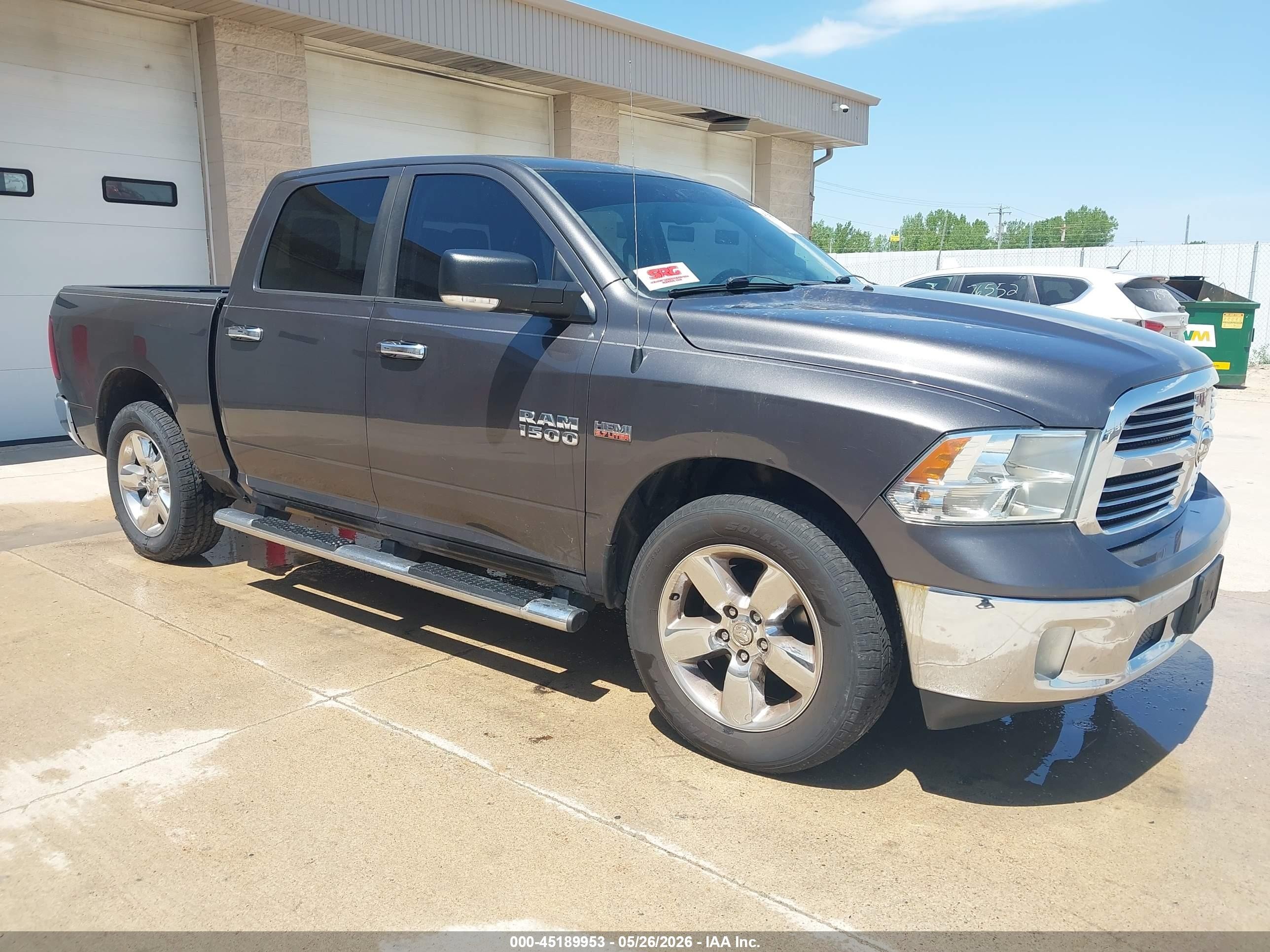2014 Ram 1500 Lone Star, VIN 1C6RR6LT9ES457639 — Repossession