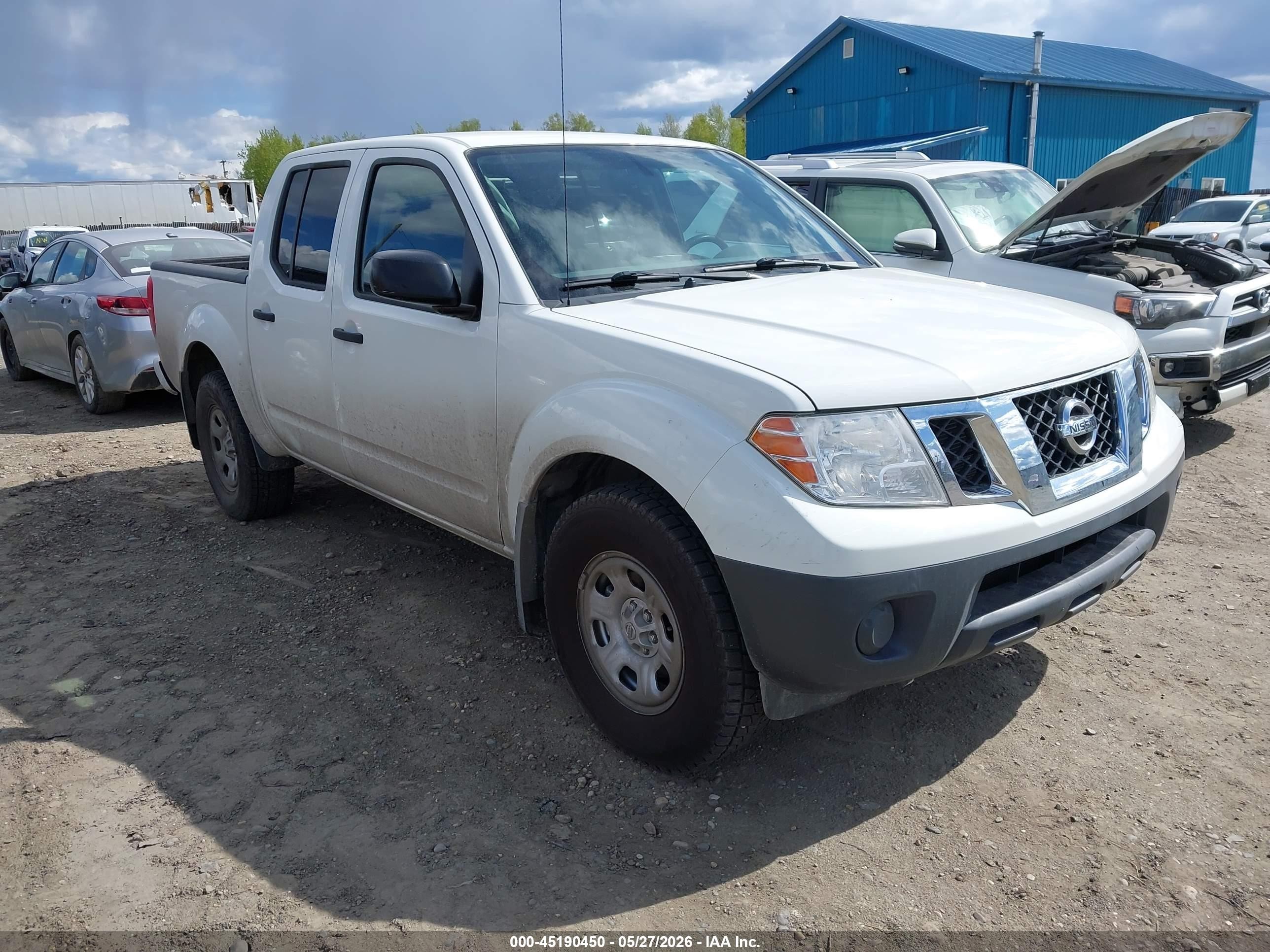 2021 Nissan Frontier SV, VIN 1N6ED0EB9MN717720 — Front end