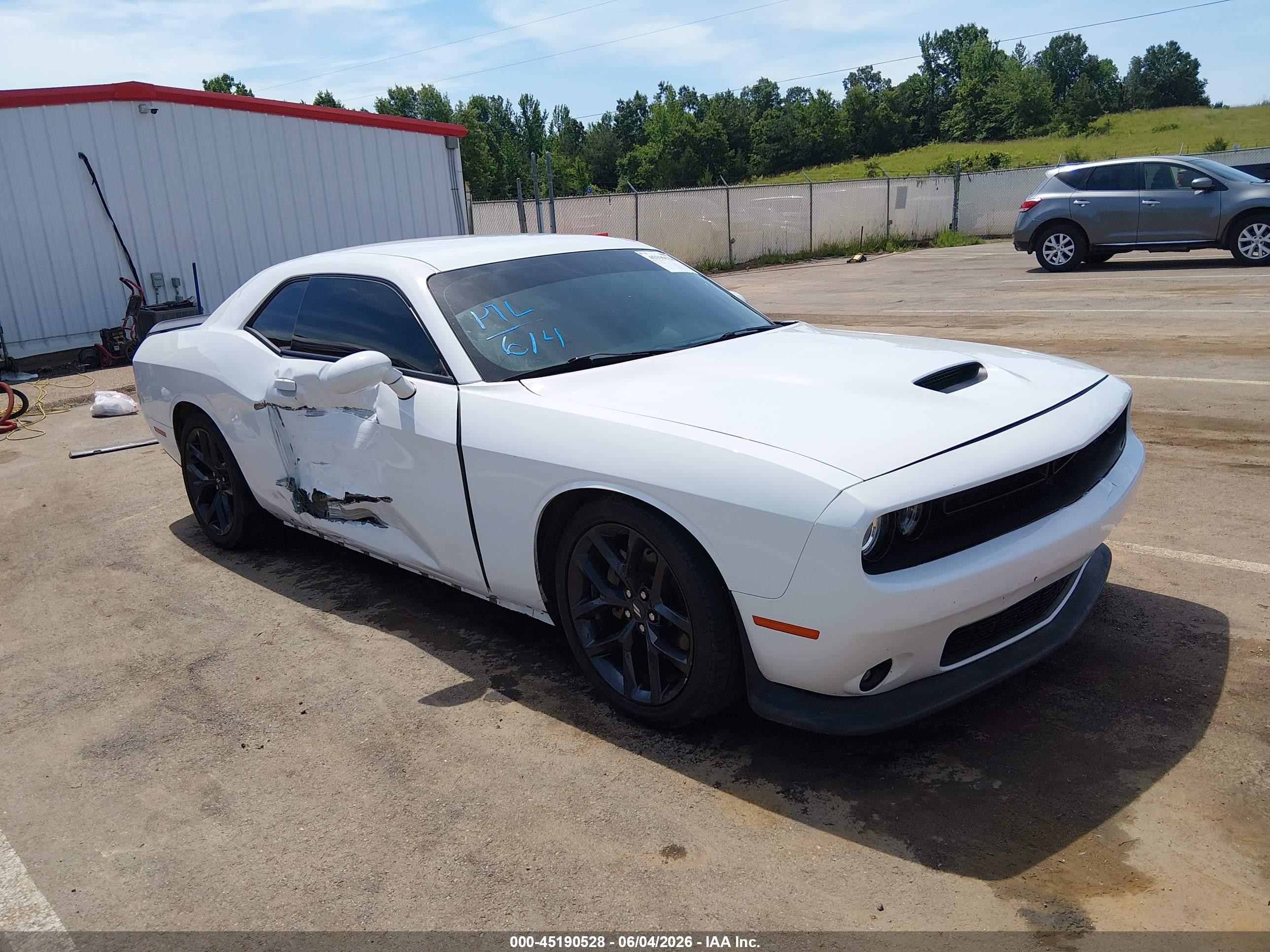 2021 Dodge Challenger GT, VIN 2C3CDZJG9MH665096 — Side