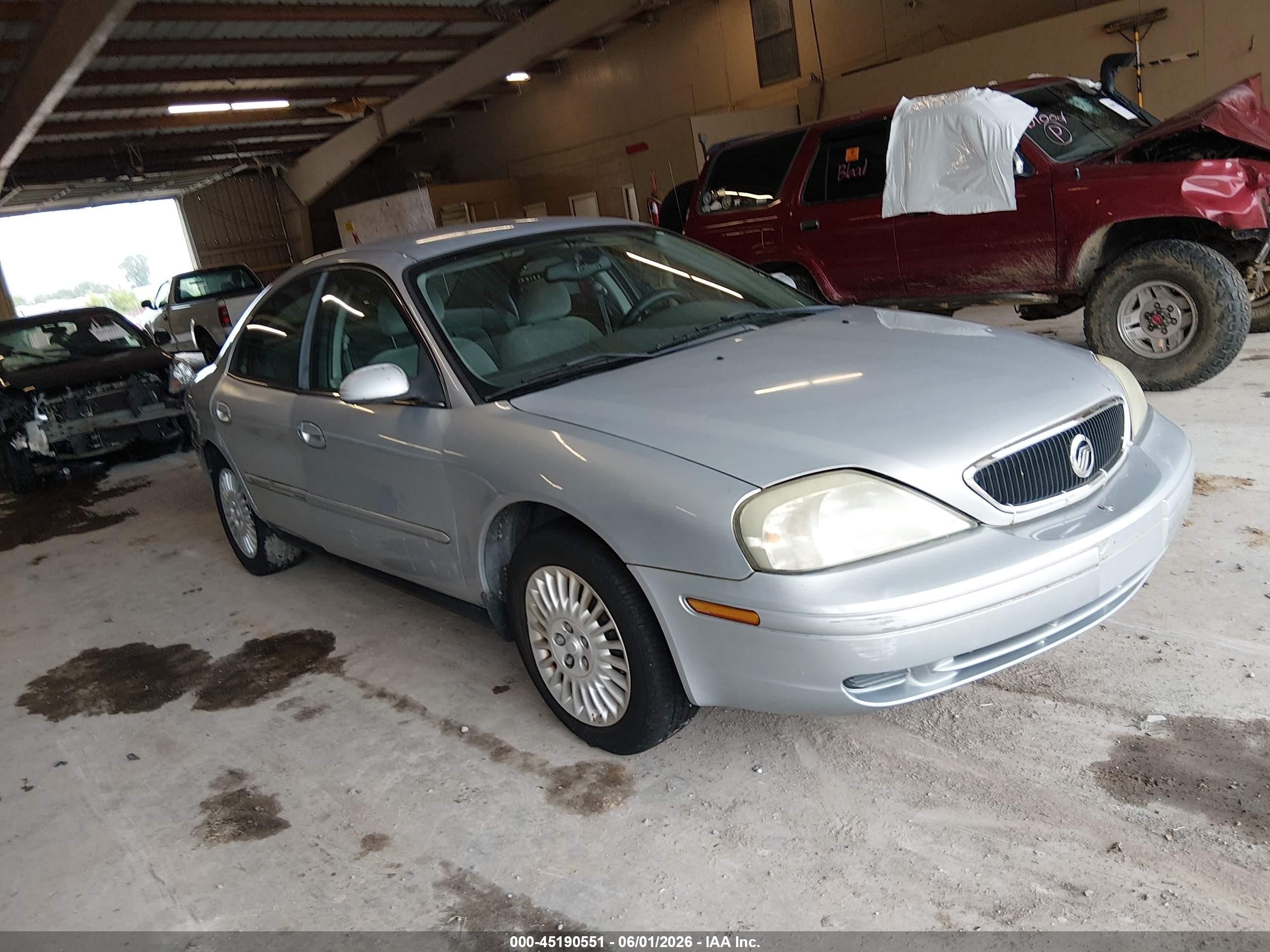 2003 Mercury Sable GS, VIN 1MEFM50U33A632521 — Normal wear