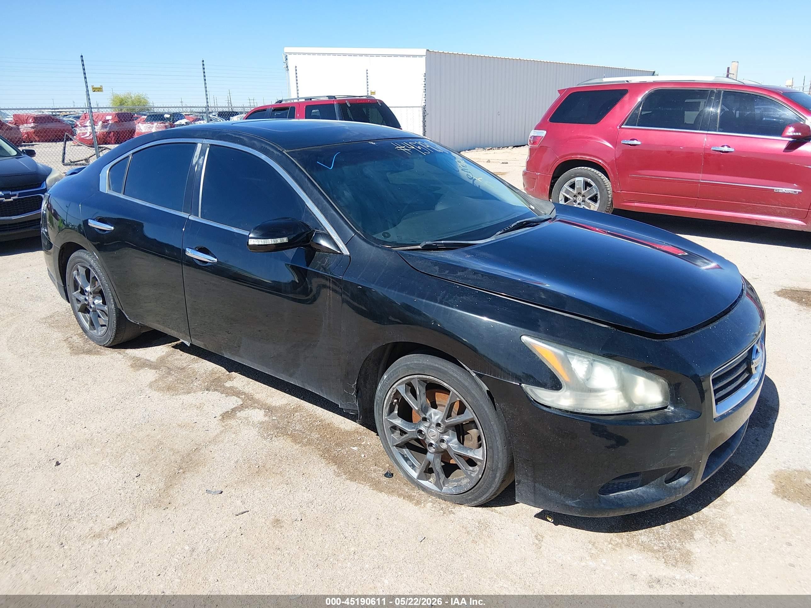 2012 Nissan Maxima S, VIN 1N4AA5AP4CC829818 — По всему кузову