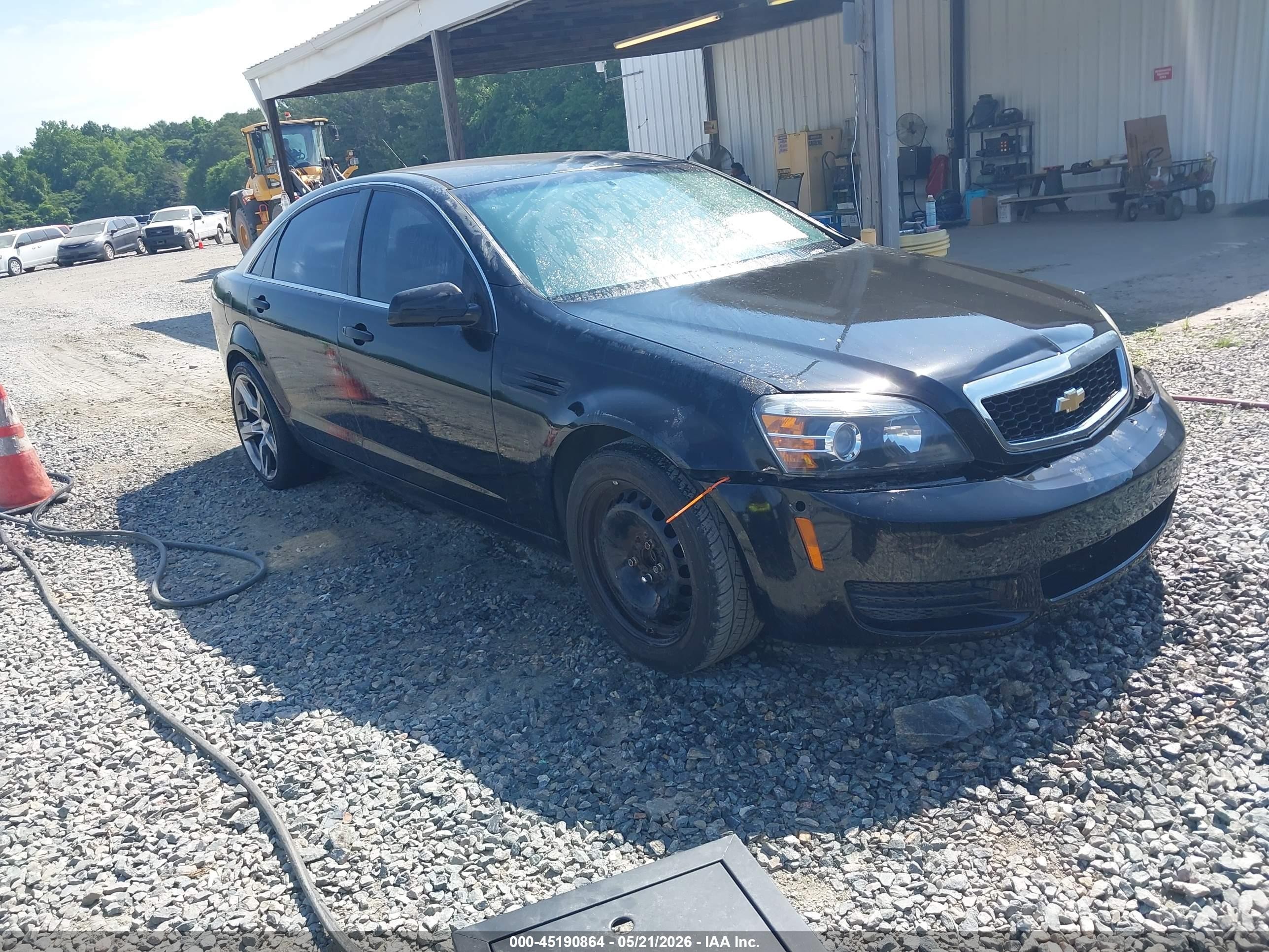 2013 Chevrolet Caprice Police Police, VIN 6G1MK5U39DL828724 — Front end