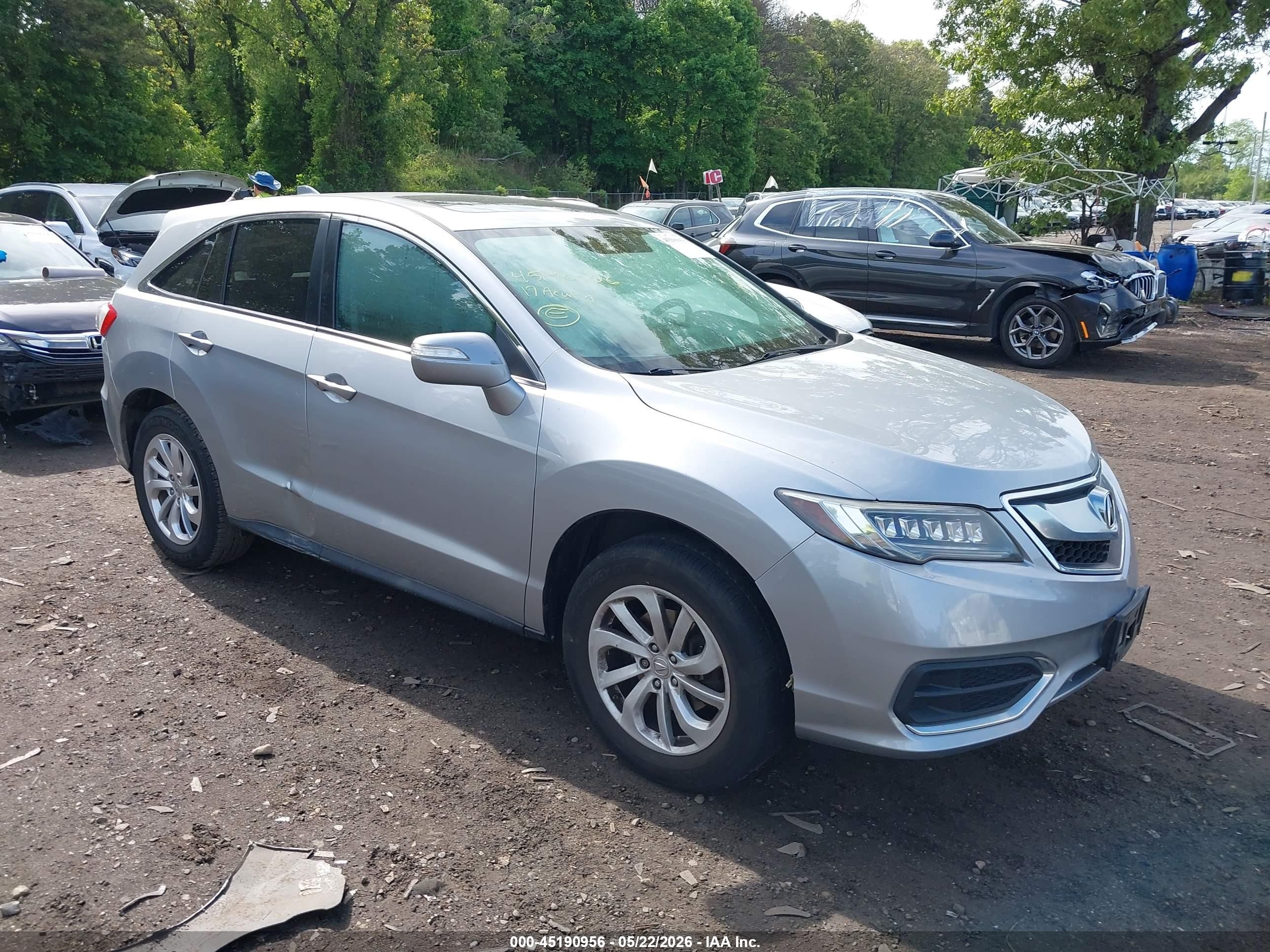2017 Acura RDX, VIN 5J8TB4H30HL001691 — Side