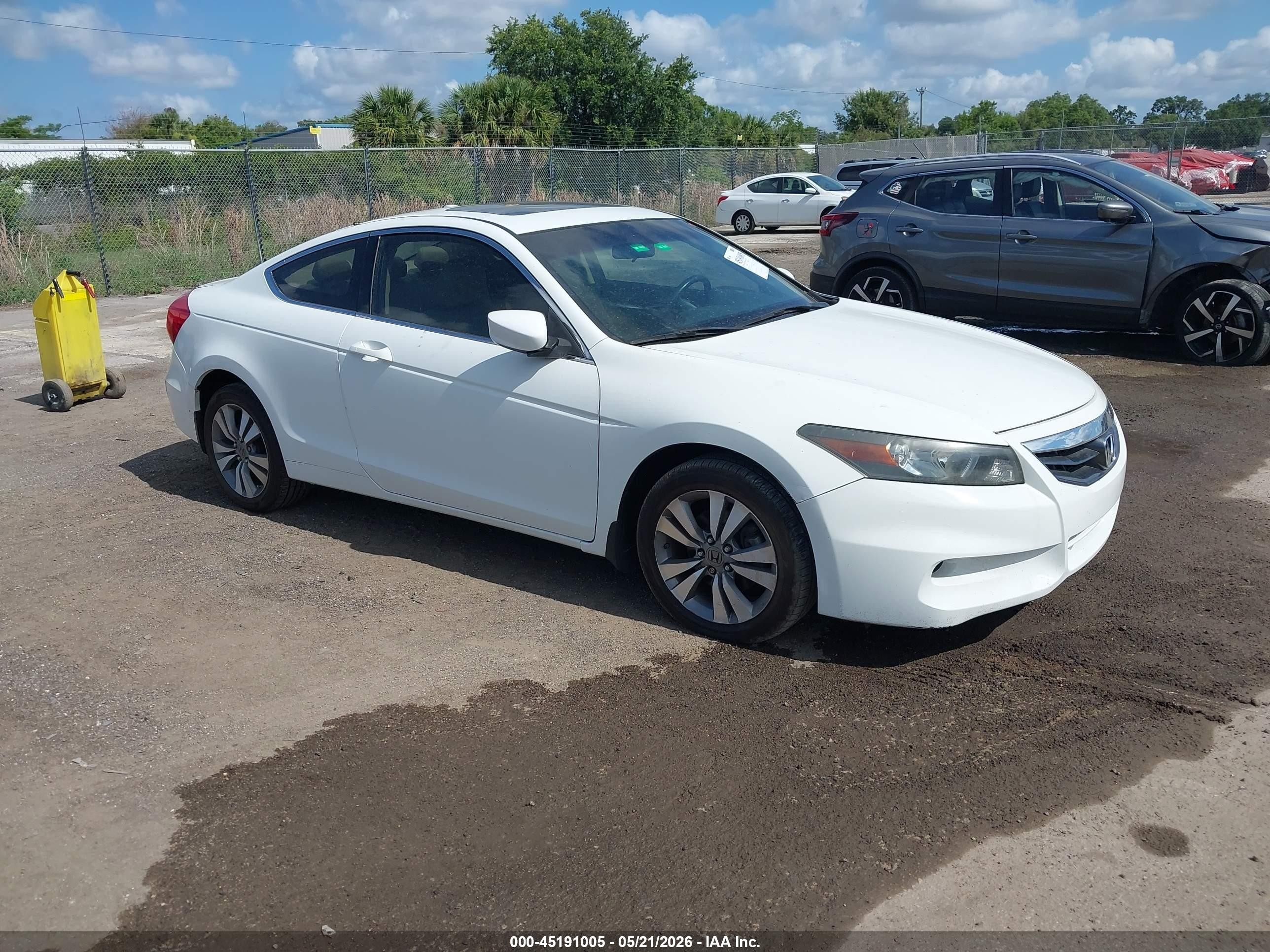 2011 Honda Accord EX-L, VIN 1HGCS1B82BA015811 — Water / flood