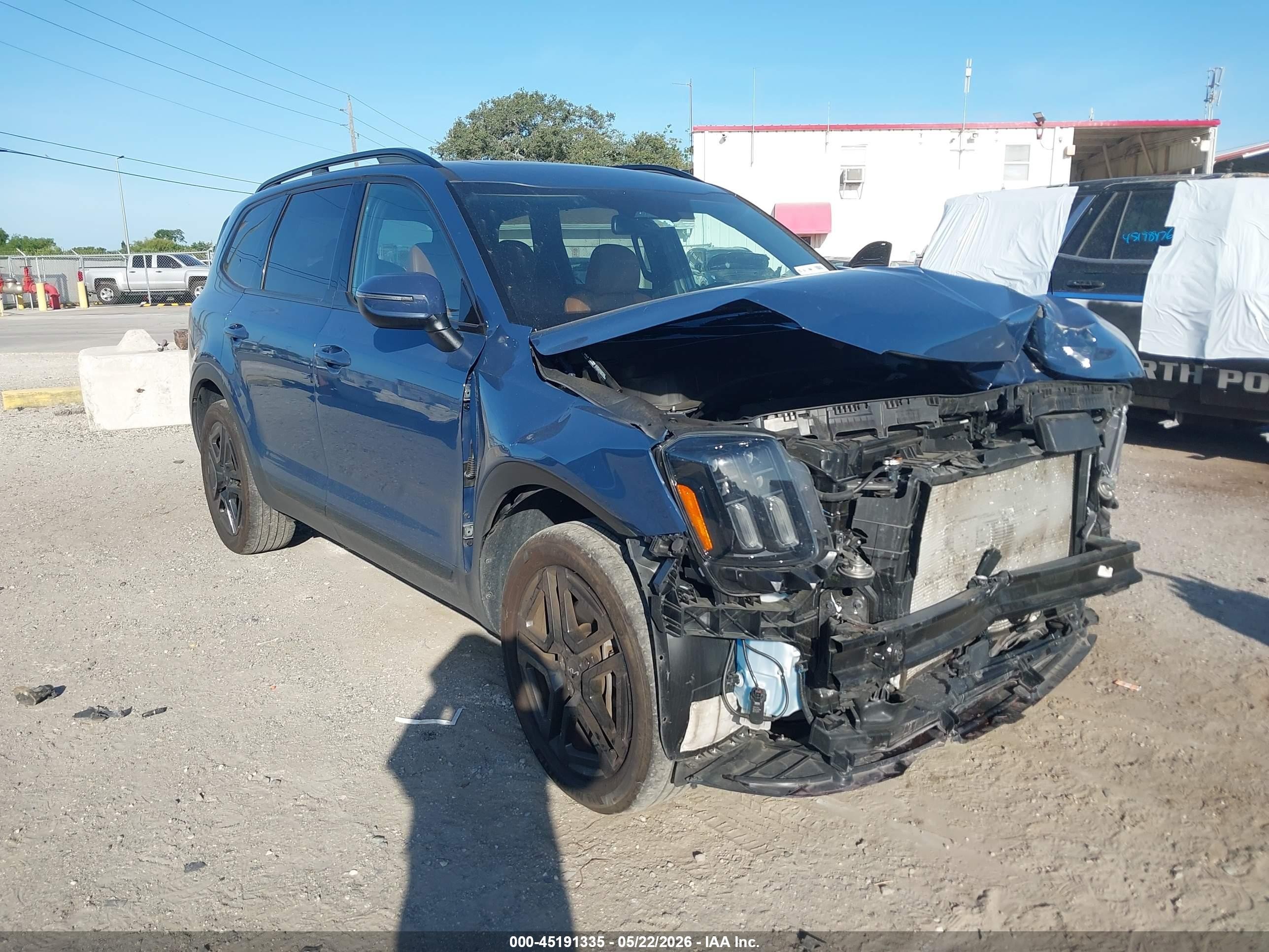 2024 Kia Telluride EX X-Line, VIN 5XYP3DGC1RG479890 — Front end