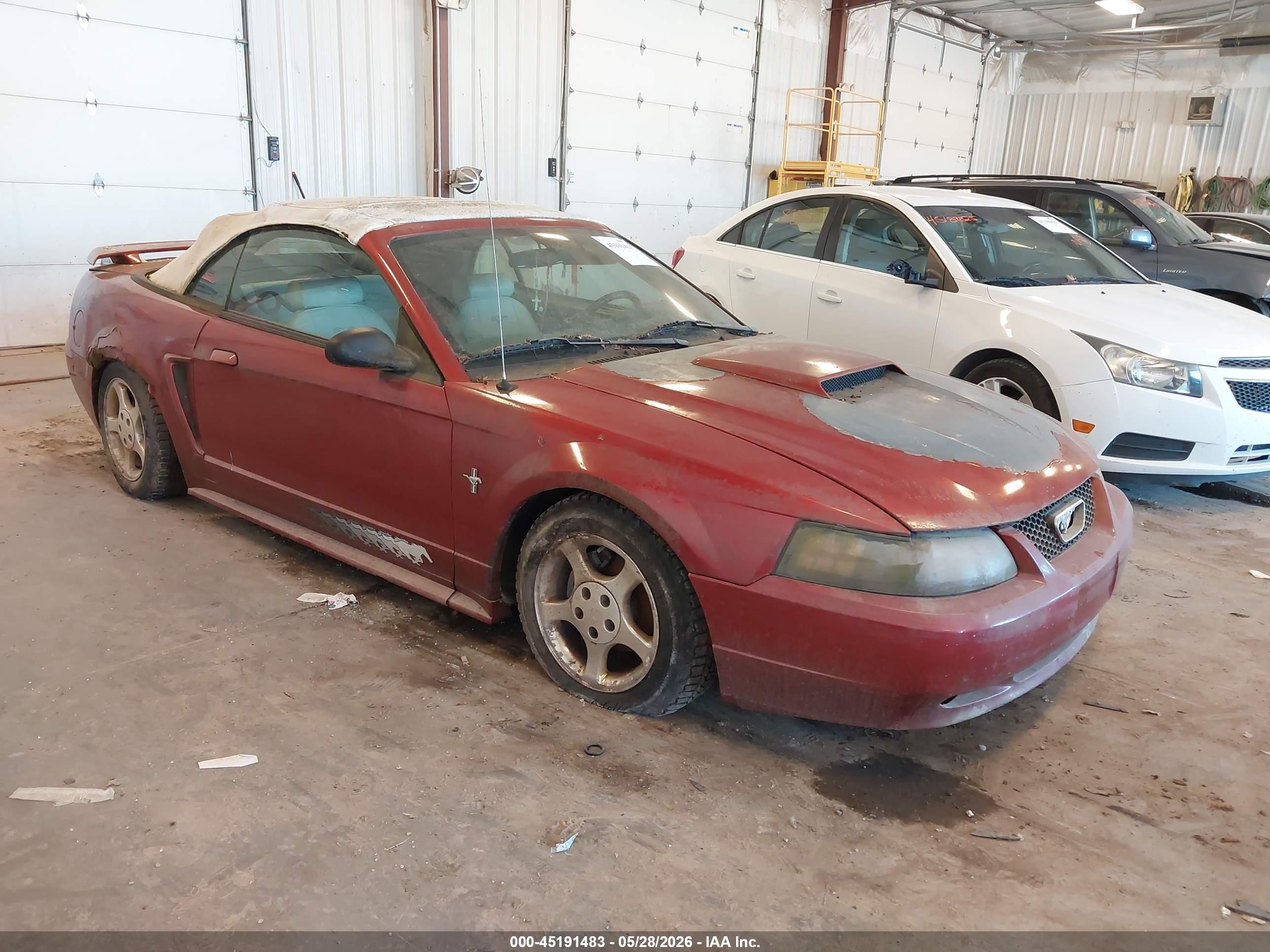 2003 Ford Mustang Deluxe, VIN 1FAFP44403F442892 — Fresh water flood