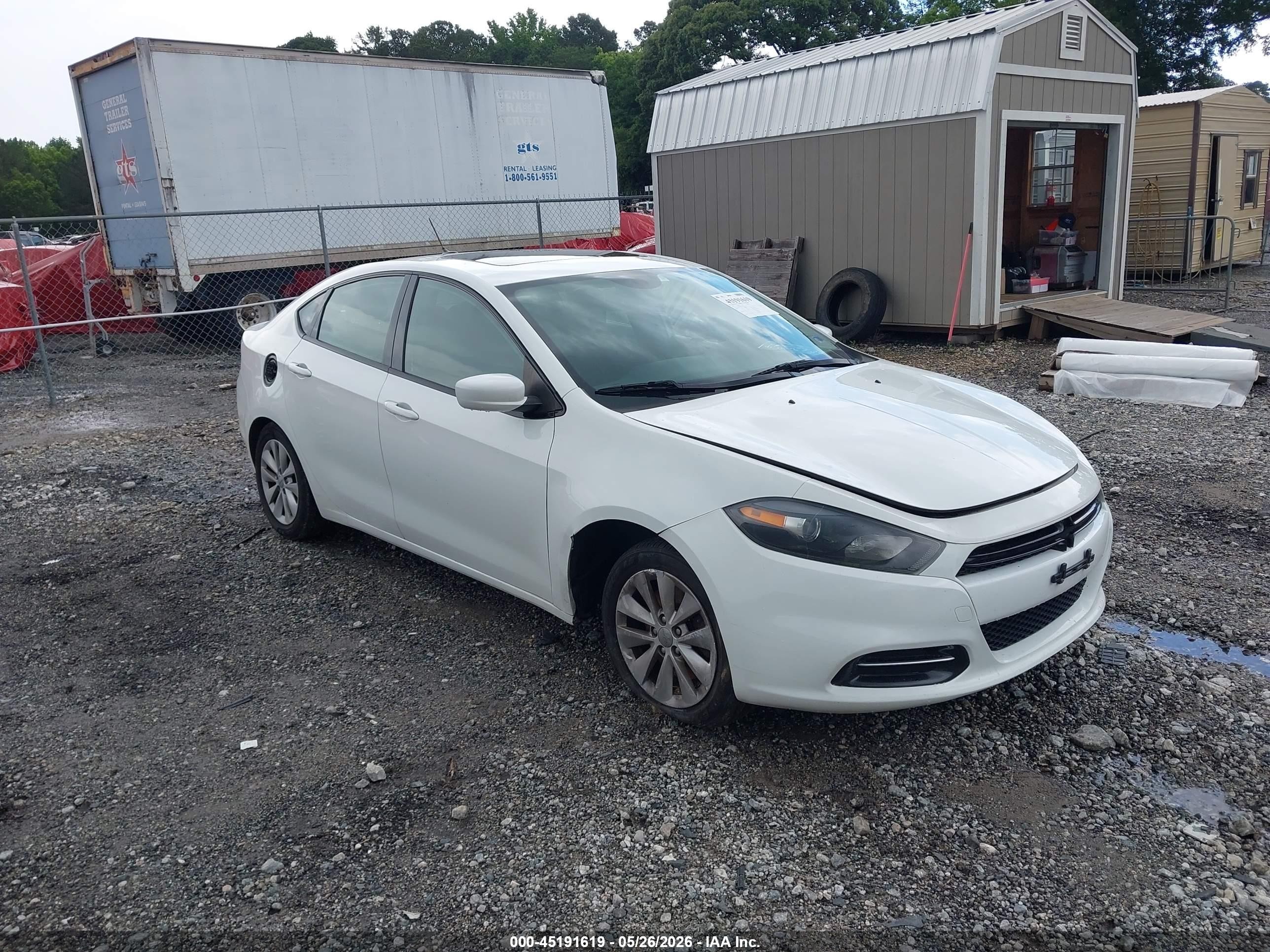 2014 Dodge Dart SXT, VIN 1C3CDFBB4ED673610 — Front end