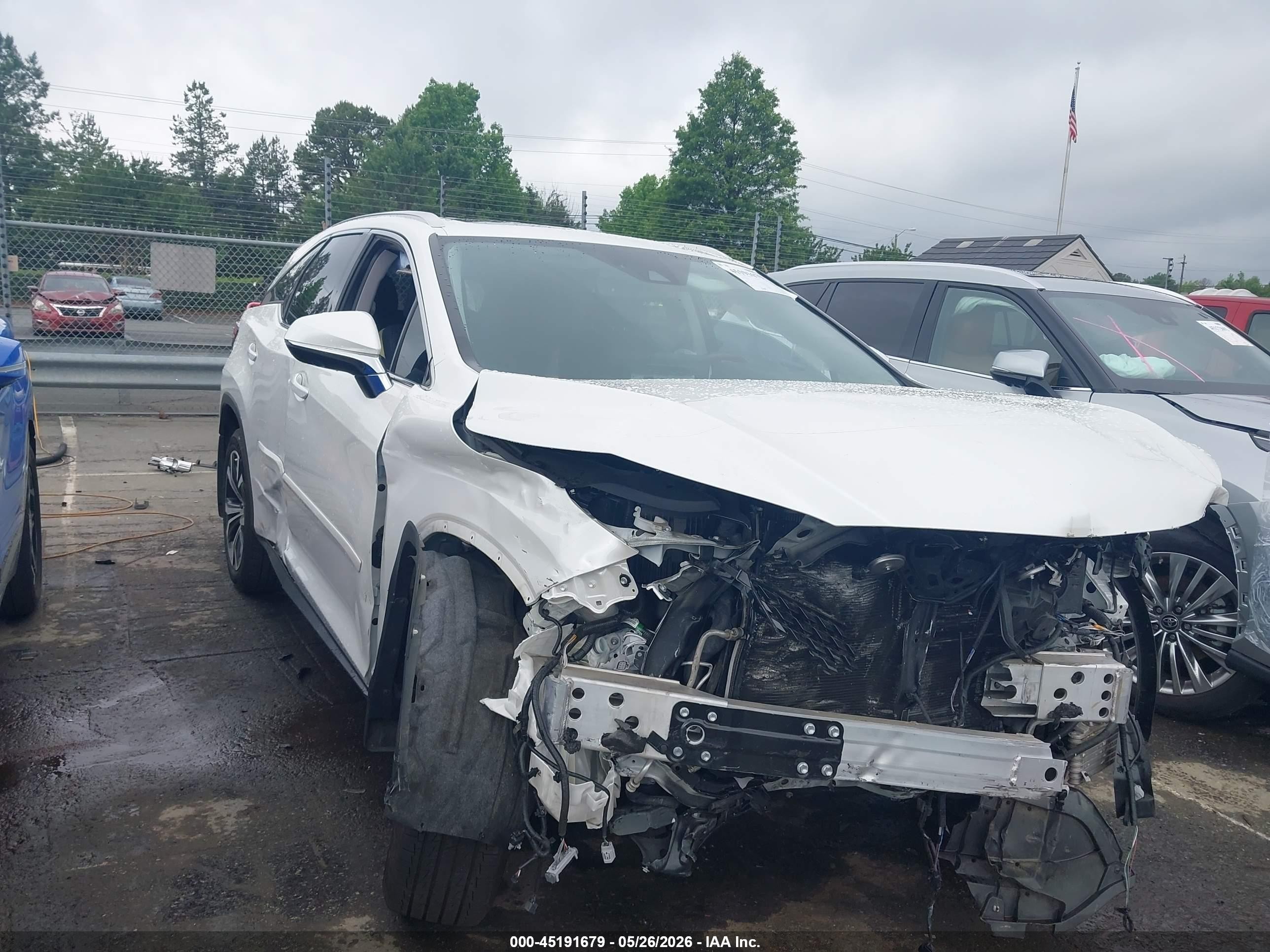 2022 Lexus RX 350L, VIN JTJHZKFA5N2043133 — Front end