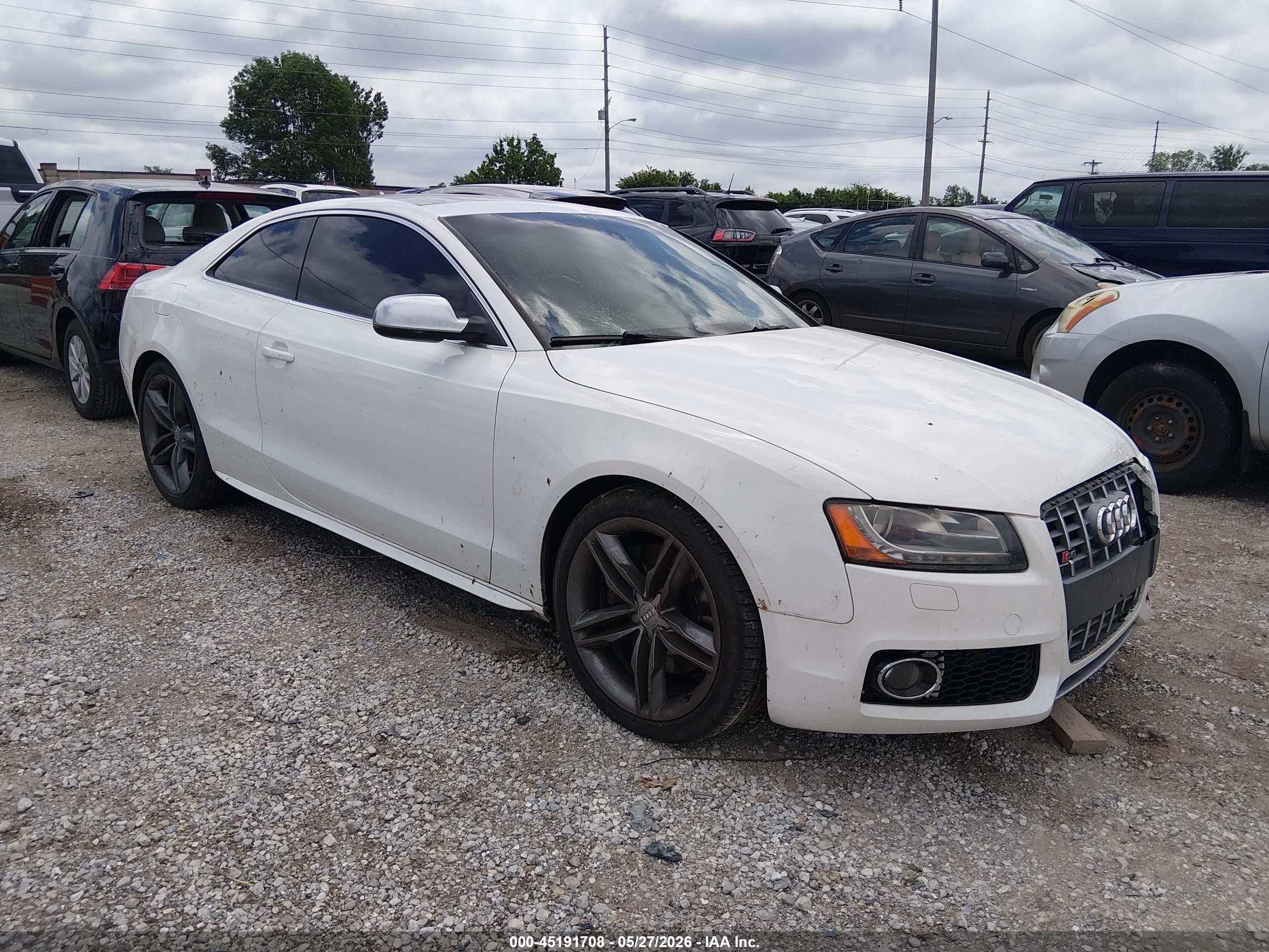 2010 Audi S5 Prestige, VIN WAUVVAFR8AA065304 — Hail