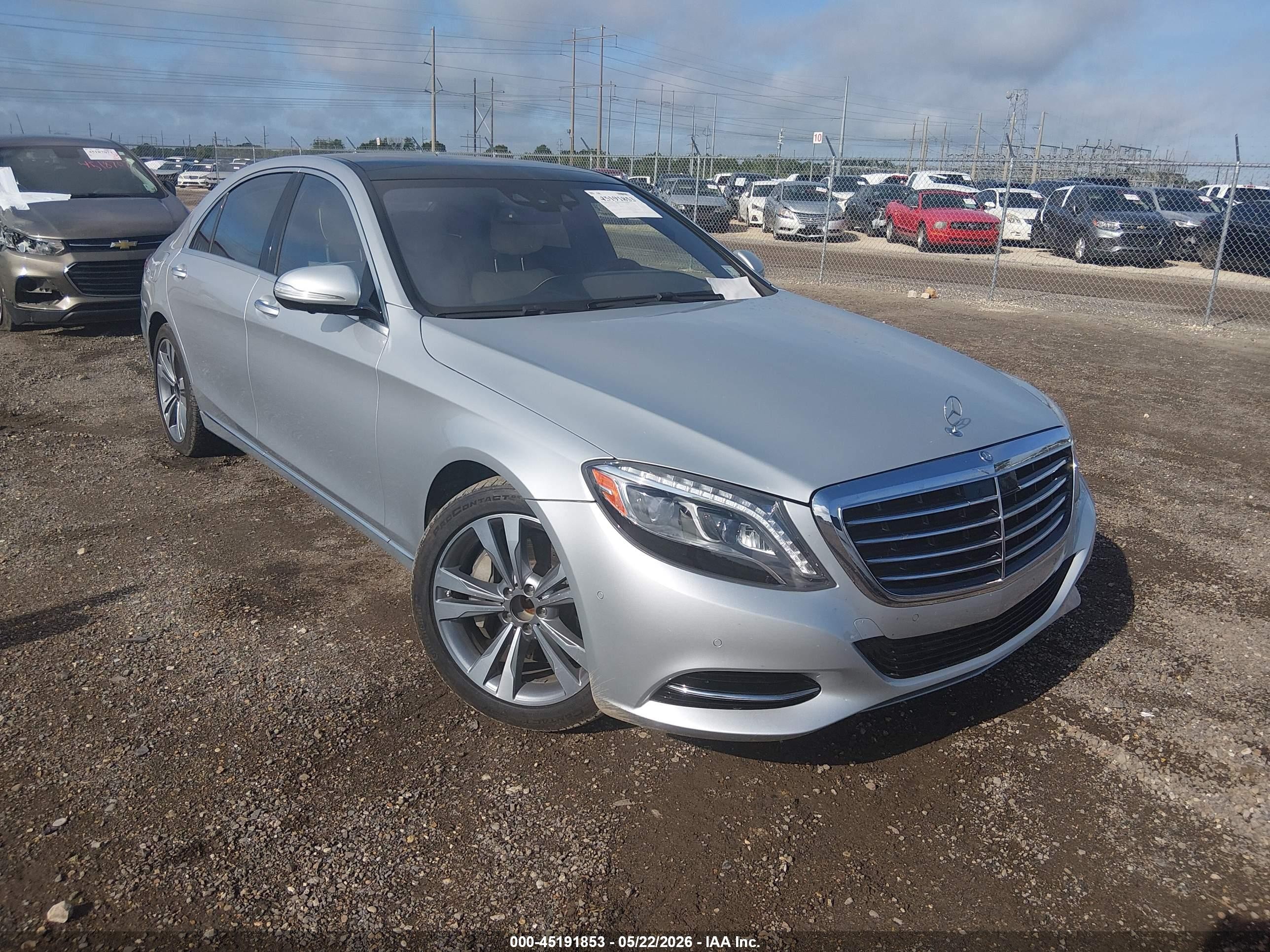 2015 Mercedes-Benz S 550, VIN WDDUG8CB8FA087115 — Mechanical