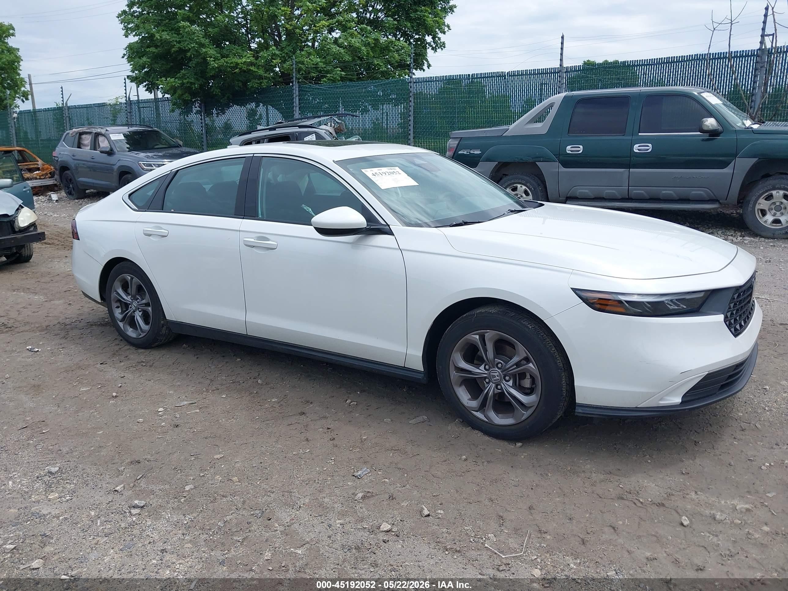 2024 Honda Accord EX, VIN 1HGCY1F32RA023477 — Rear end