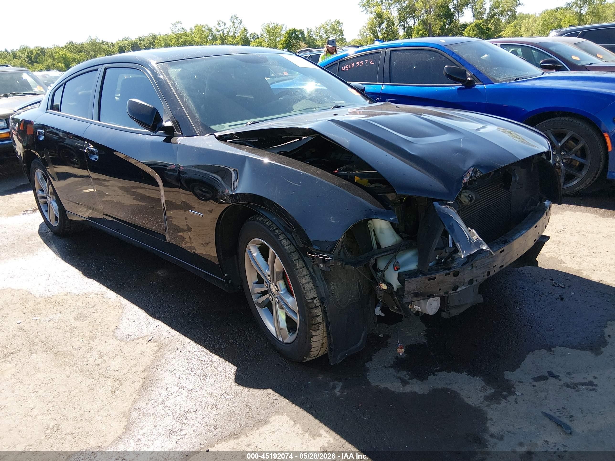 2014 Dodge Charger RT Max, VIN 2C3CDXDT2EH278033 — Front end