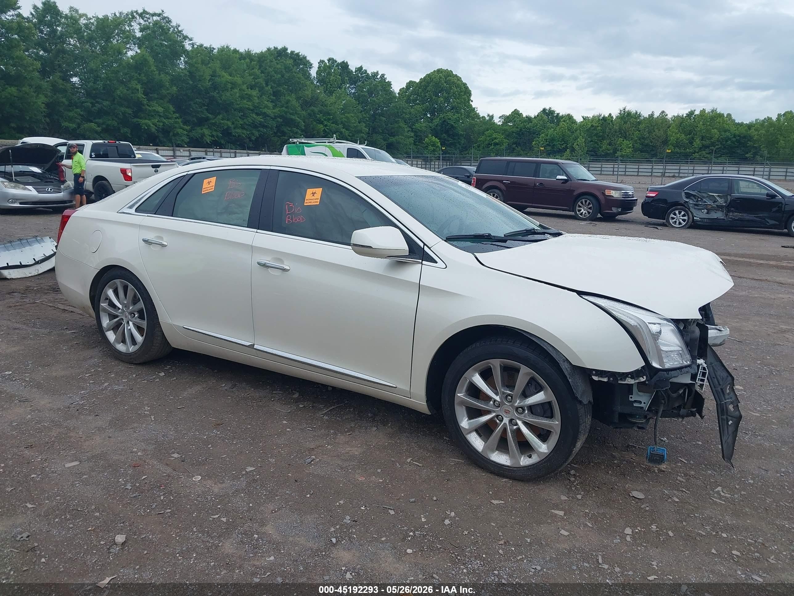 2014 Cadillac XTS Luxury, VIN 2G61M5S37E9317982 — Biohazard / chemical