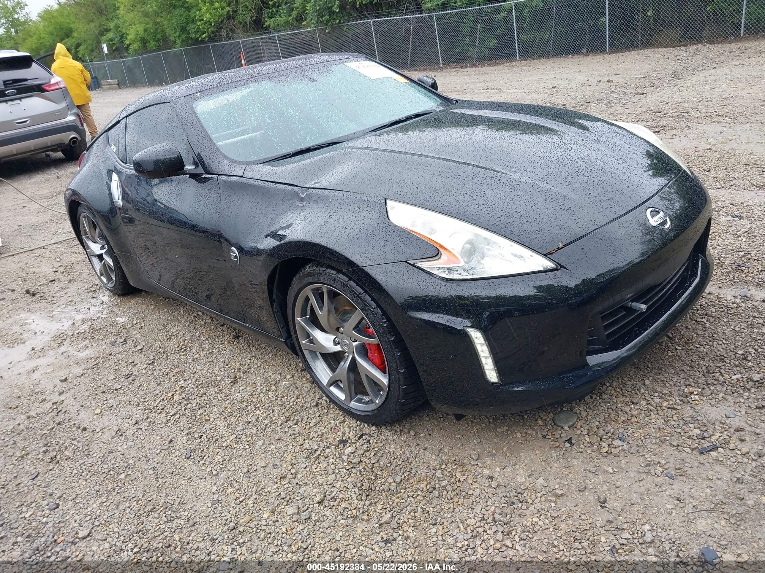 2013 Nissan 370Z, VIN JN1AZ4EH7DM382741 — Rear end