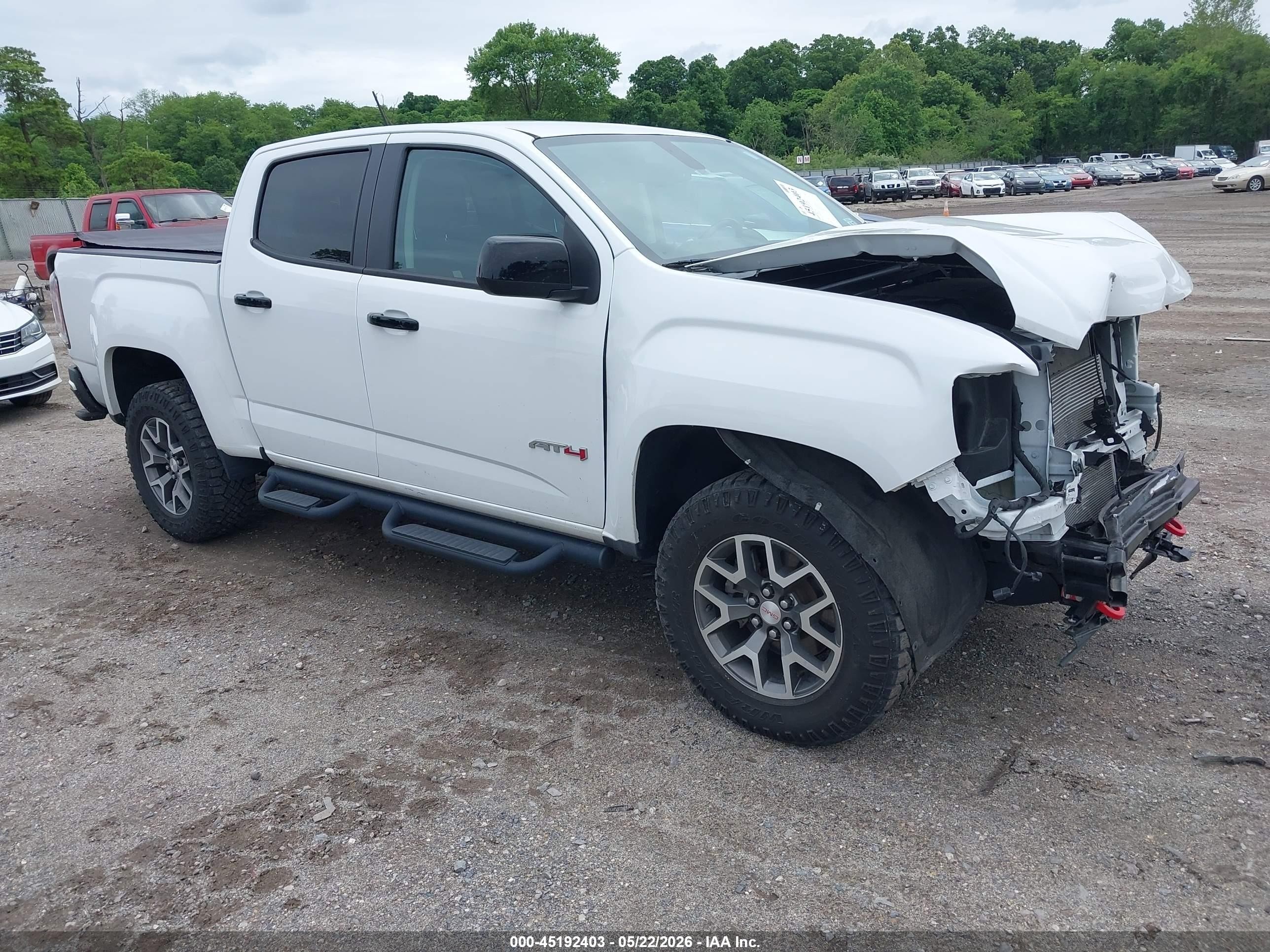 2022 GMC Canyon 4WD AT4, VIN 1GTG6FEN1N1170504 — Normal wear