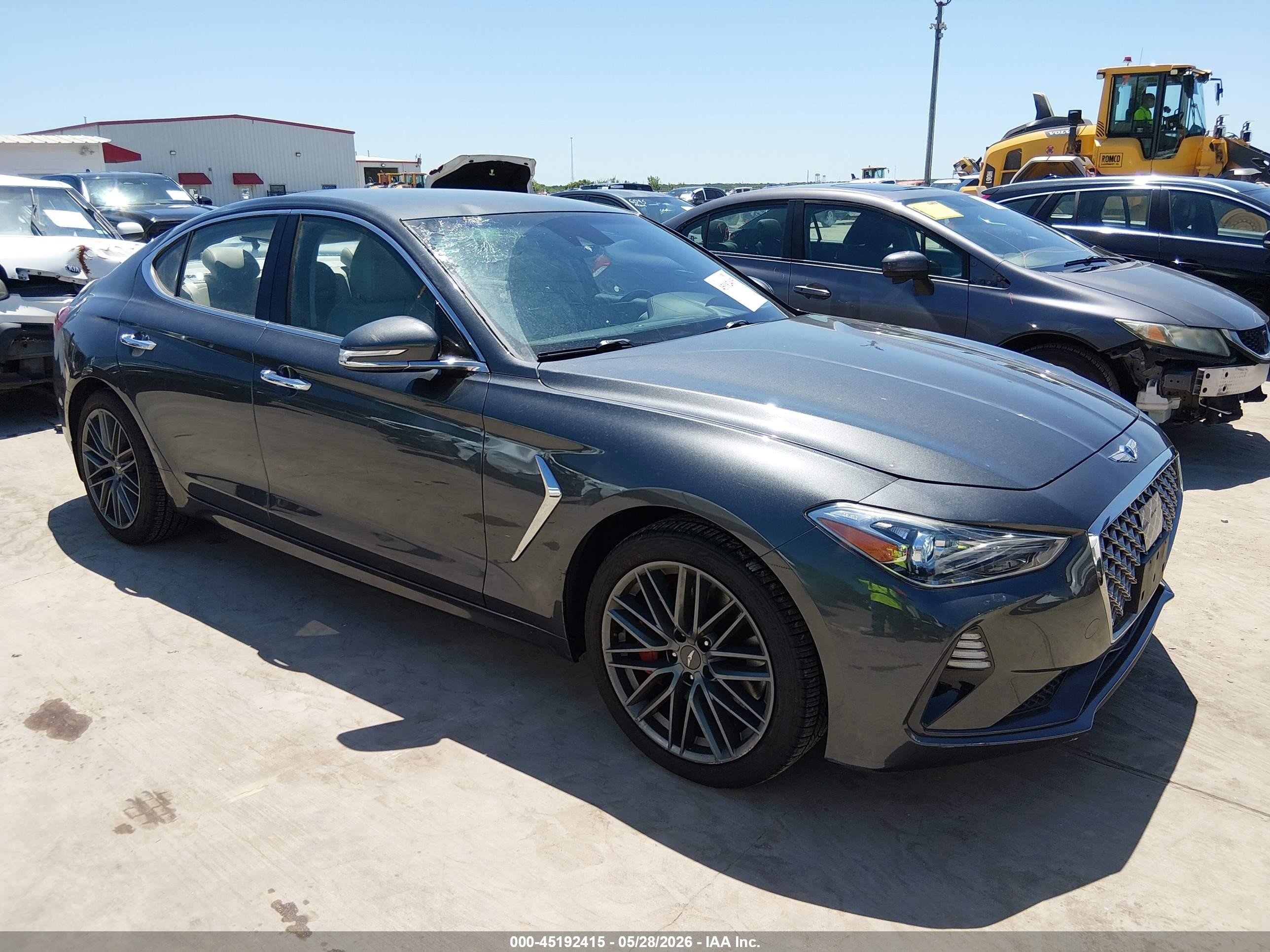 2019 Genesis G70 Advanced, VIN KMTG54LE2KU023114 — Стихия