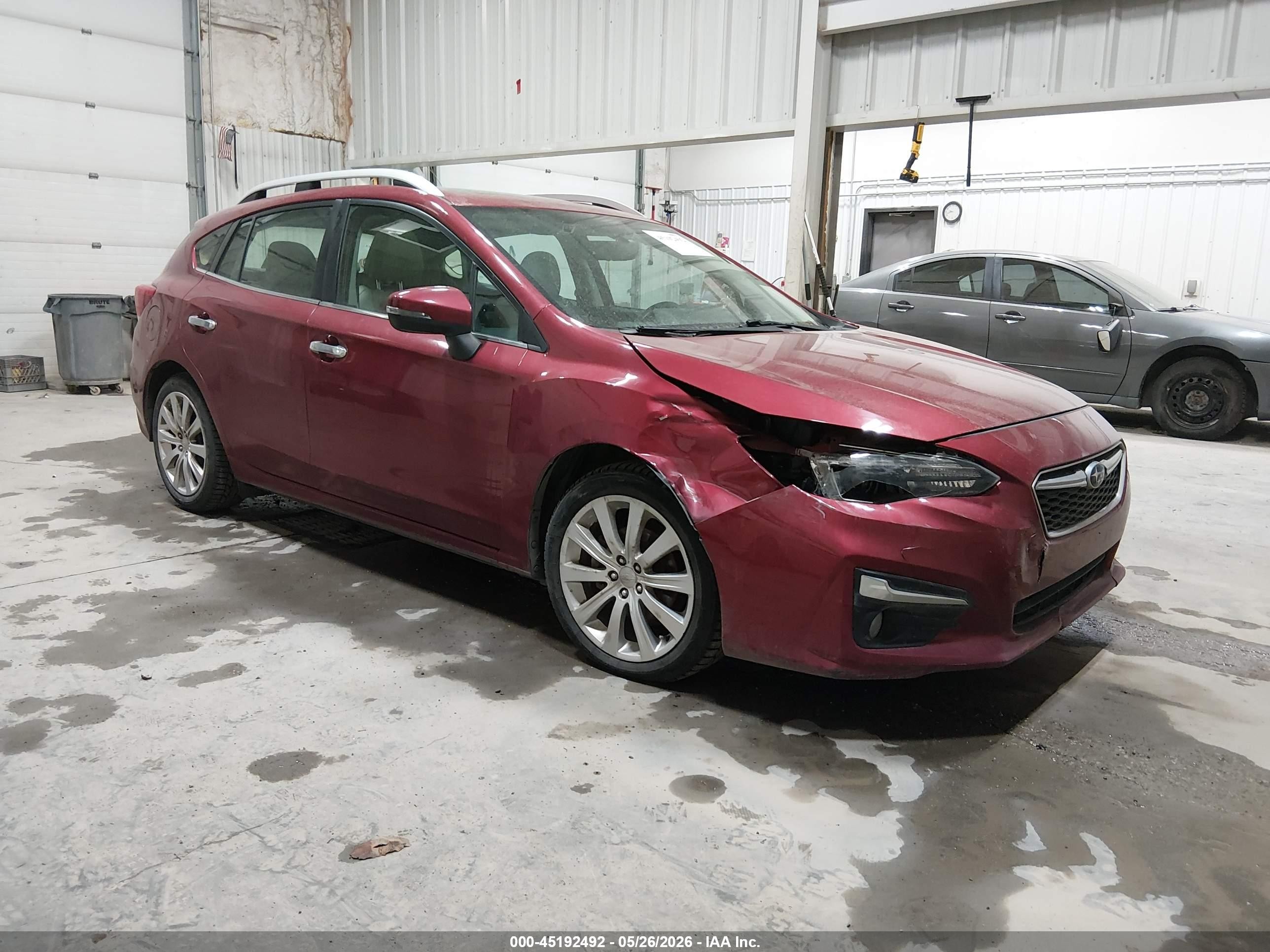 2018 Subaru Impreza Limited, VIN 4S3GTAU65J3700140 — Перед