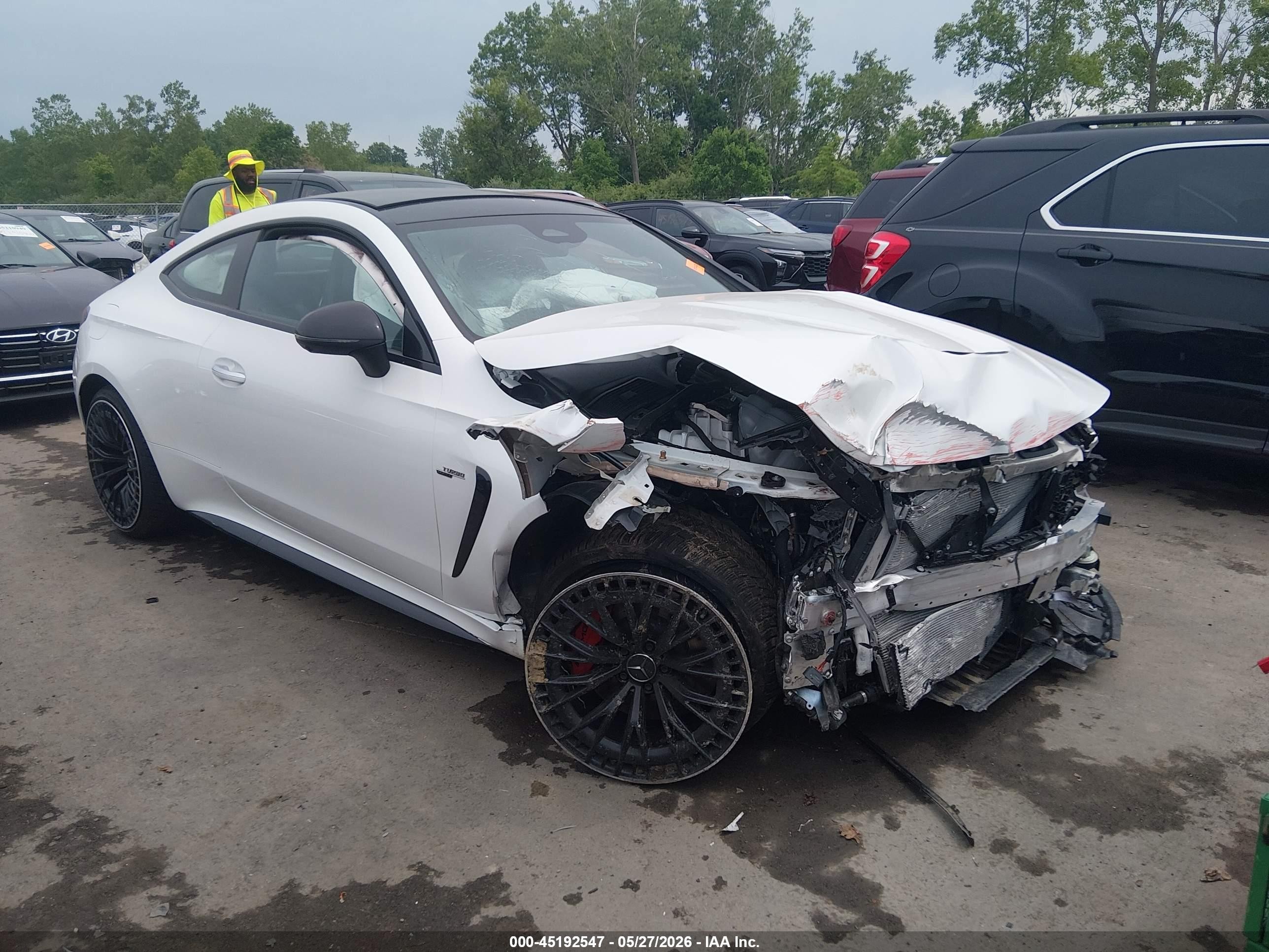 2025 Mercedes-Benz CLE 53 AMG, VIN W1KMJ6CB4SF049187 — Front end