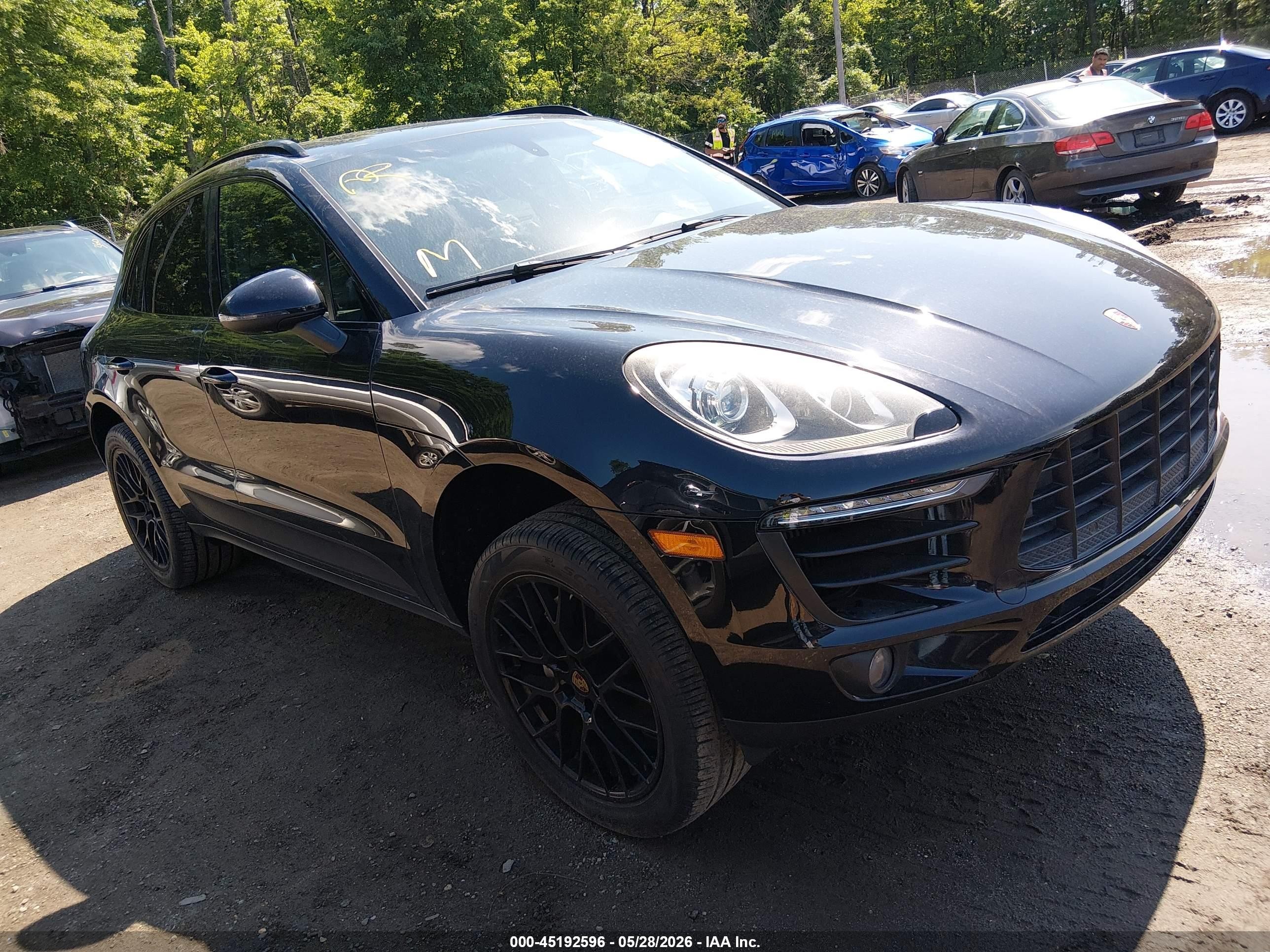 2015 Porsche Macan S, VIN WP1AB2A56FLB53802 — Theft recovery