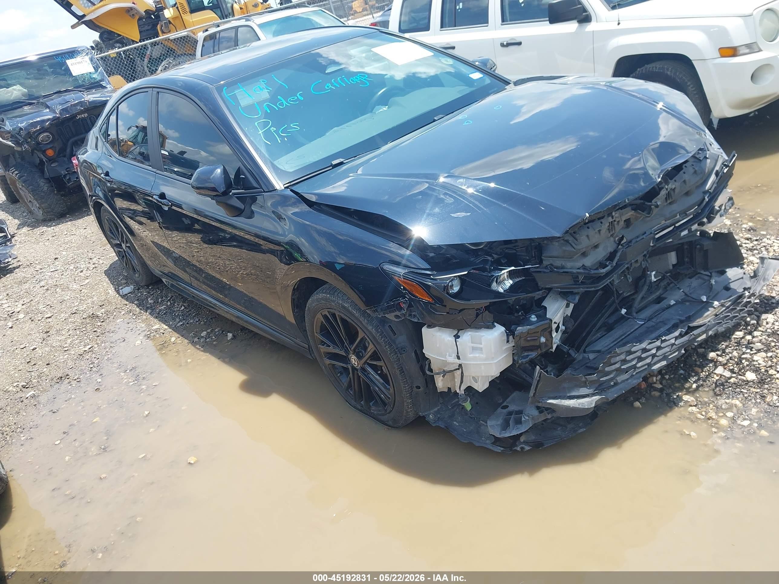 2025 Toyota Camry SE, VIN 4T1DAACK0SU531952 — Перед