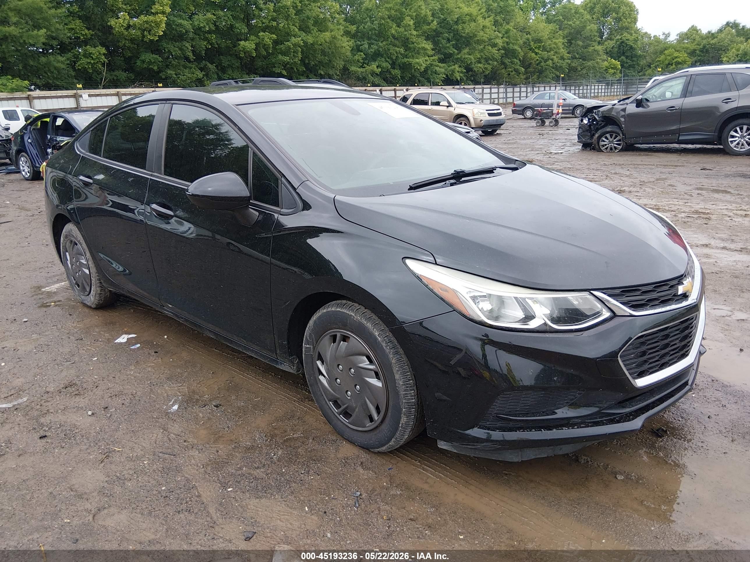 2018 Chevrolet Cruze LS, VIN 1G1BC5SM2J7219637 — Rear end