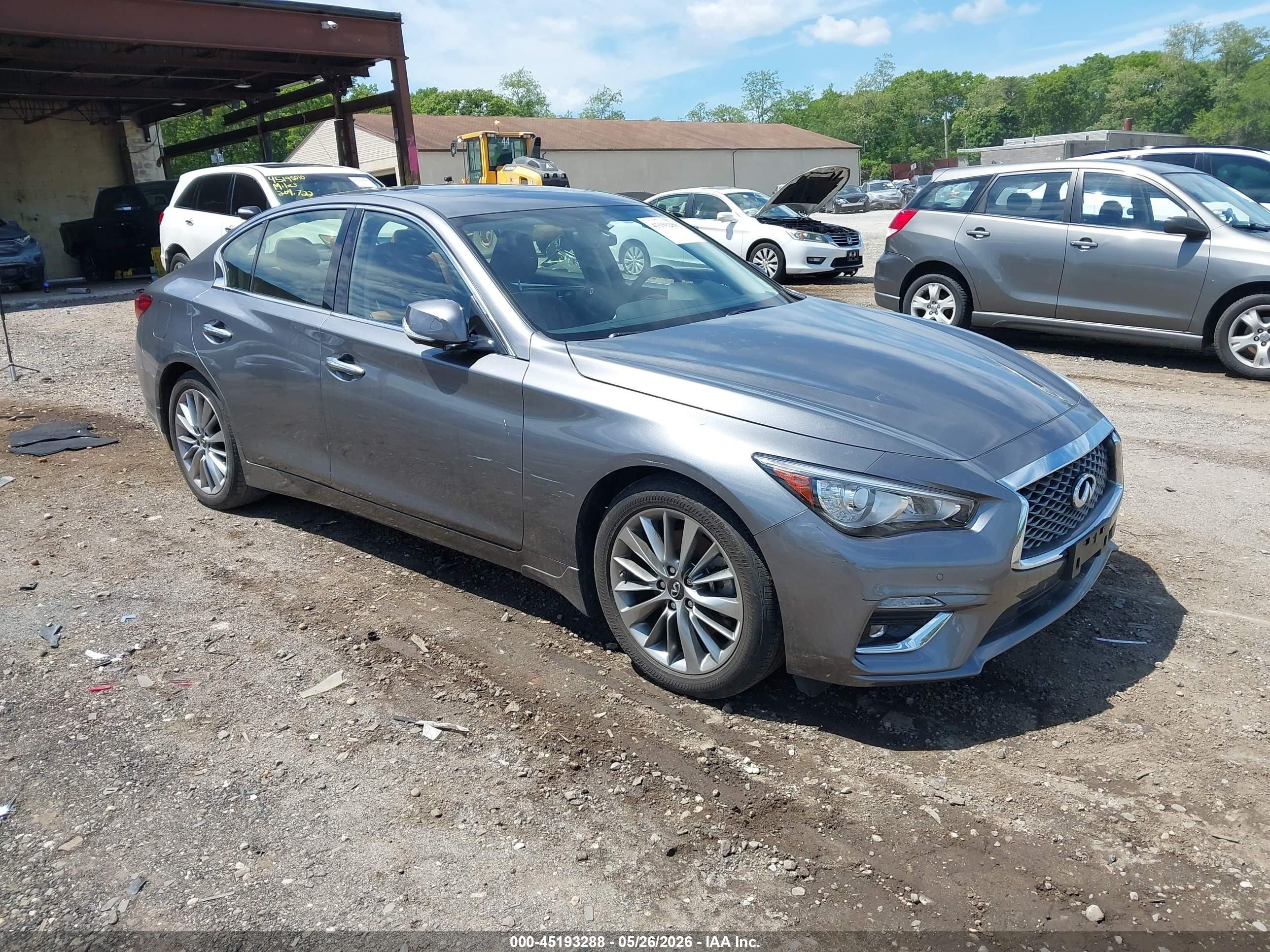 2024 Infiniti Q50 Luxe, VIN JN1EV7BR0RM630220 — Water / flood