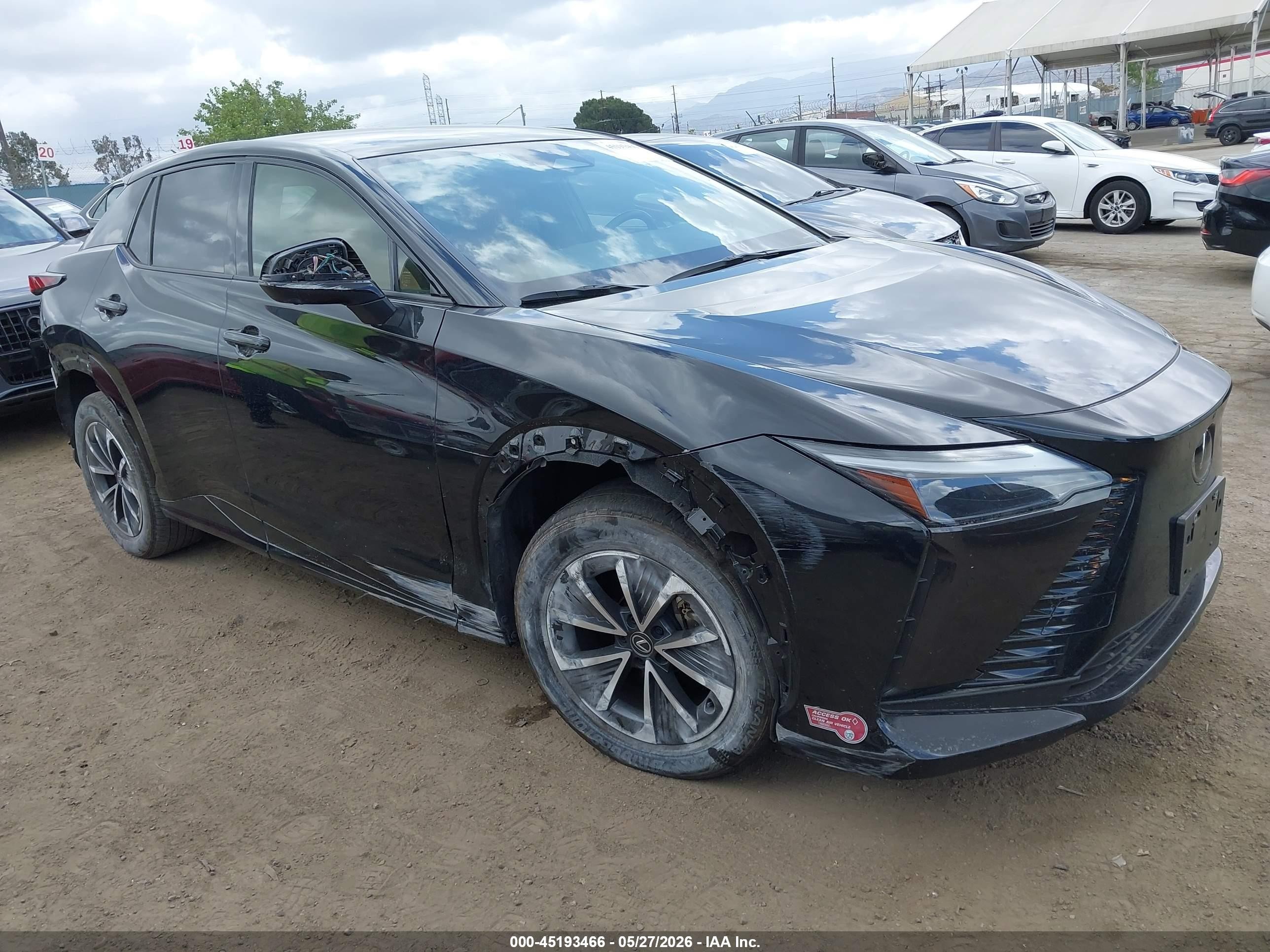 2024 Lexus RZ 300e Premium, VIN JTJABABB4RA004057 — Rear end