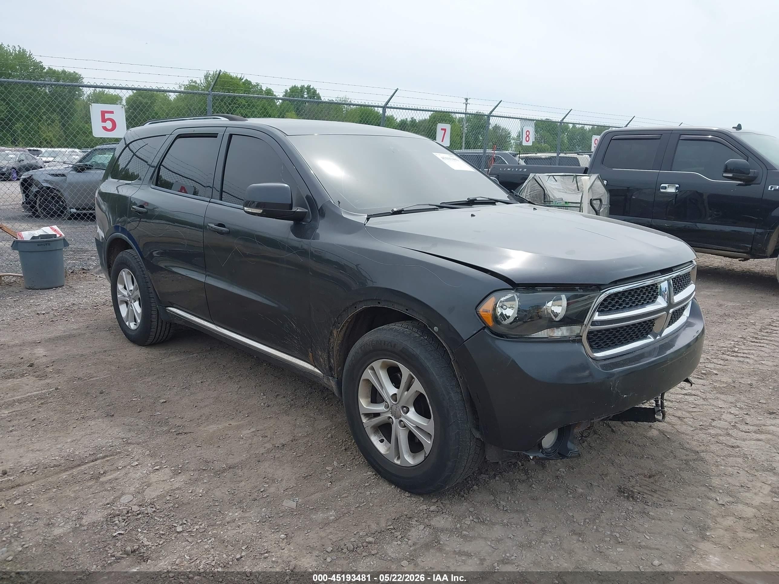 2011 Dodge Durango Crew, VIN 1D4RE4GG2BC680121 — Vandalism