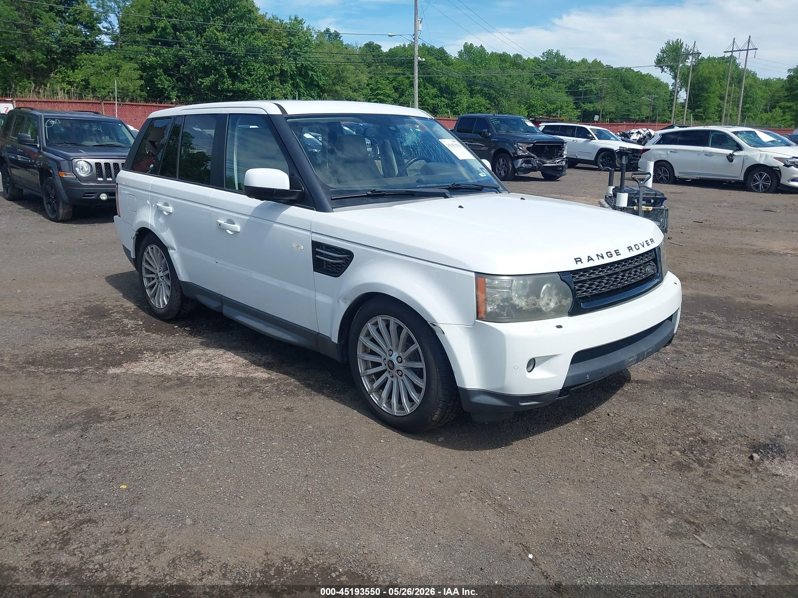 2013 Land Rover Range Rover Sport HSE, VIN SALSF2D49DA775180 — Vandalism