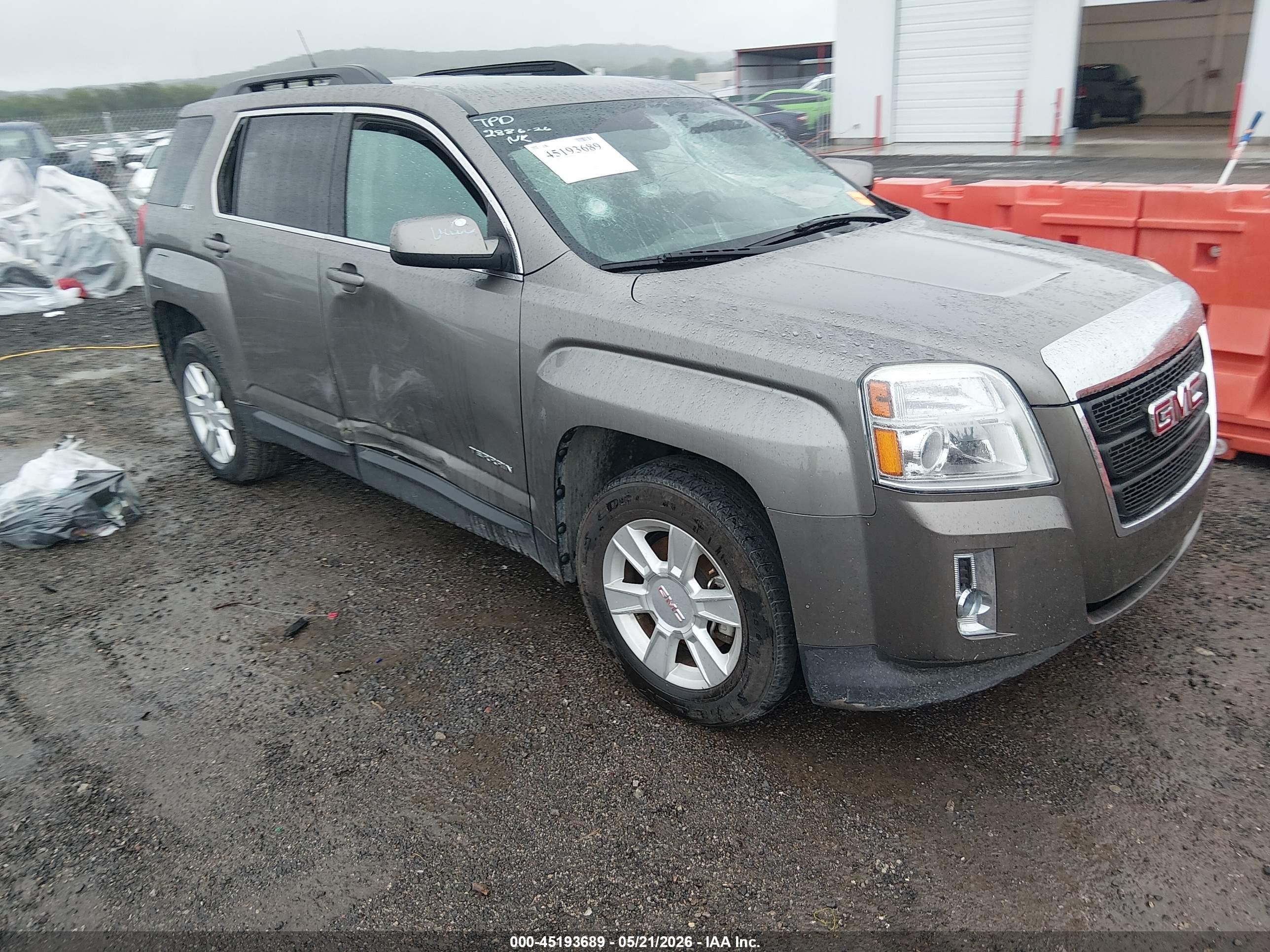2011 GMC Terrain SLE-2, VIN 2CTALSEC2B6469695 — Theft recovery