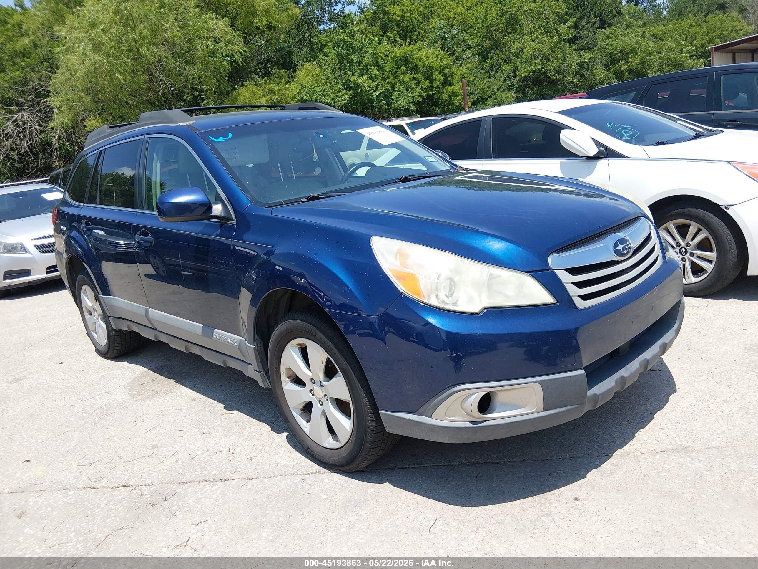 2010 Subaru Outback Premium All-Weather Anniversary, VIN 4S4BRBCC3A3367678 — Normal wear
