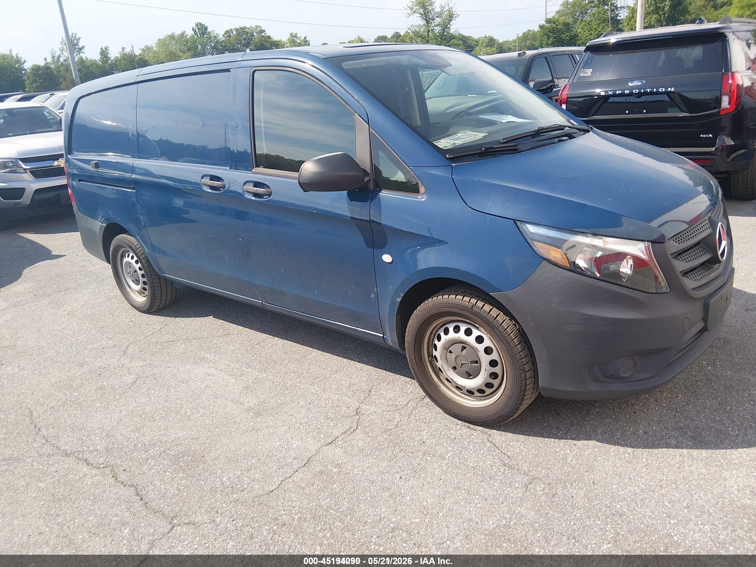 2018 Mercedes-Benz Metris Cargo, VIN WD3PG2EAXJ3478847 — Normal wear