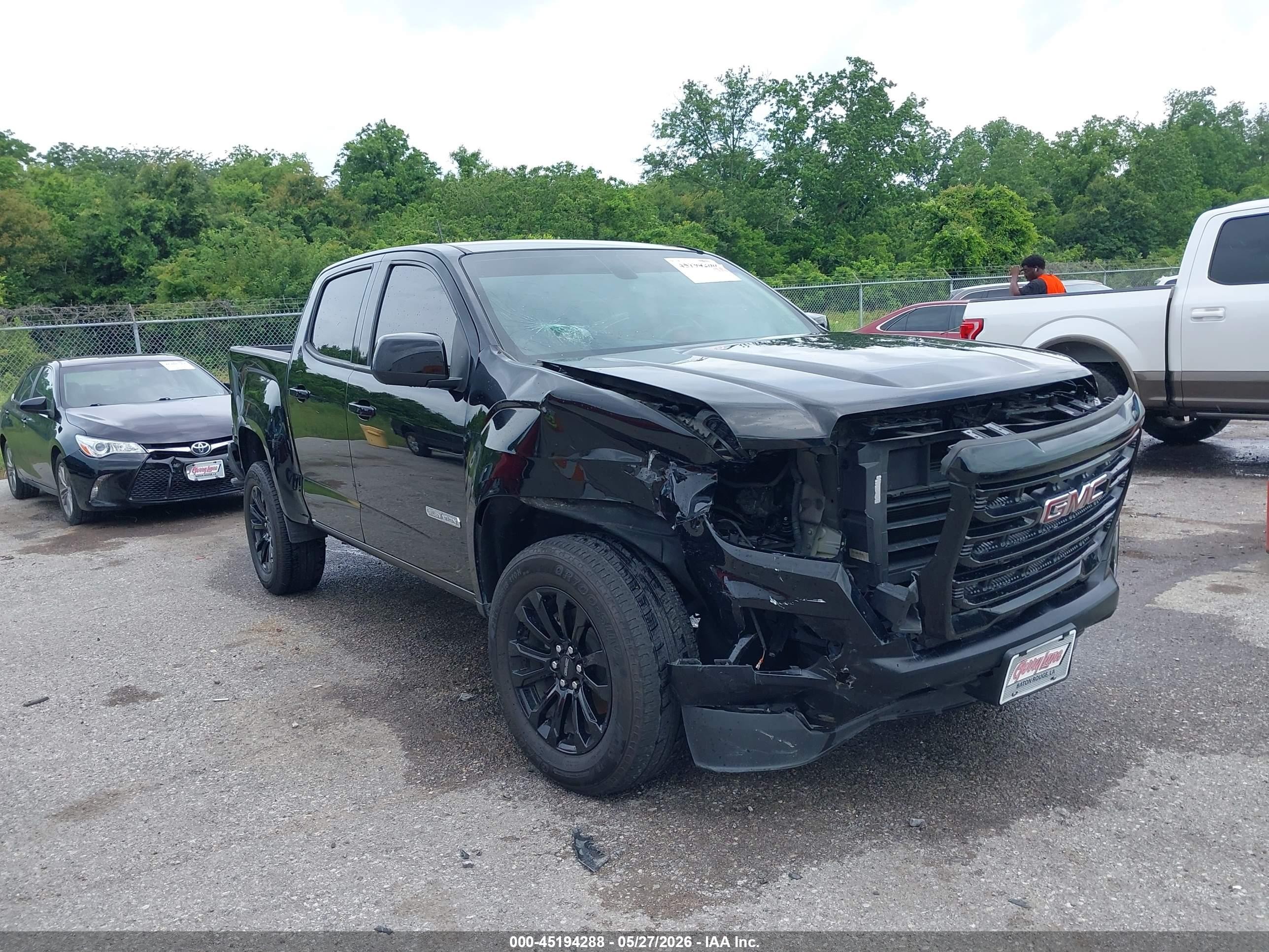 2022 GMC Canyon 2WD Elevation, VIN 1GTG5CEN1N1314487 — Front end